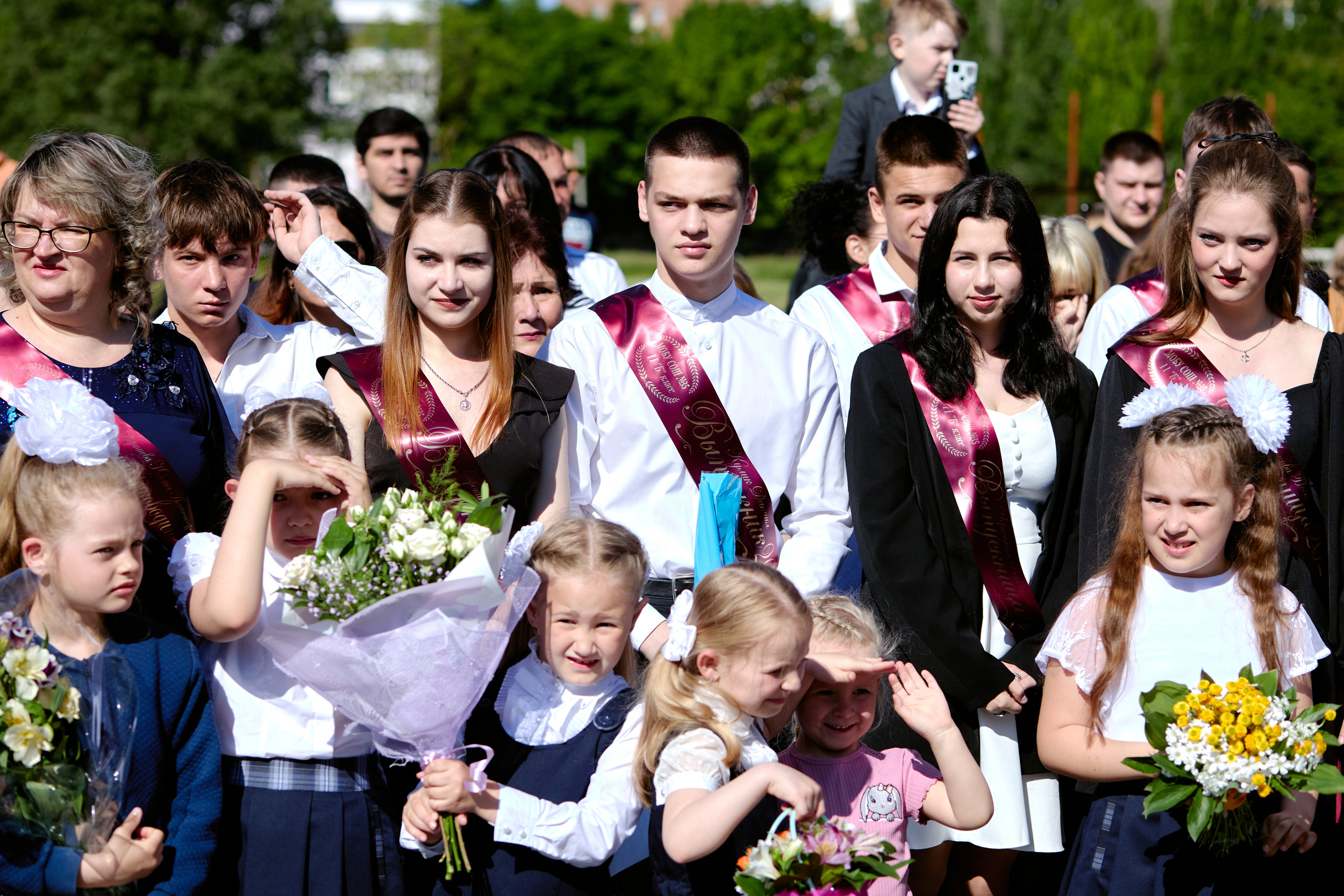 Сьемка на 1 сентебря. Фотограф Выпускные альбомы Таганрог Сергей Коробченко