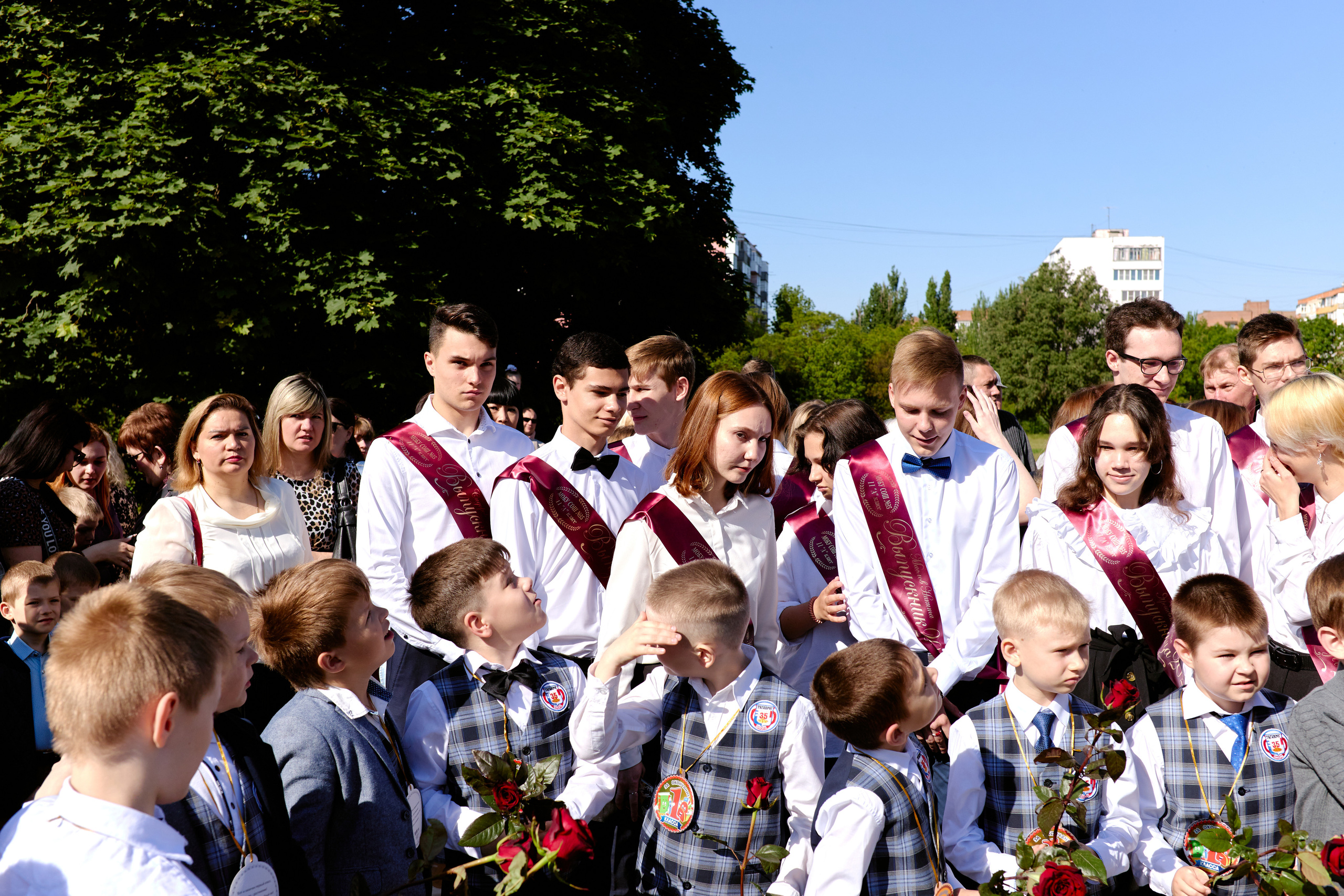 Сьемка на 1 сентебря. Фотограф Выпускные альбомы Таганрог Сергей Коробченко