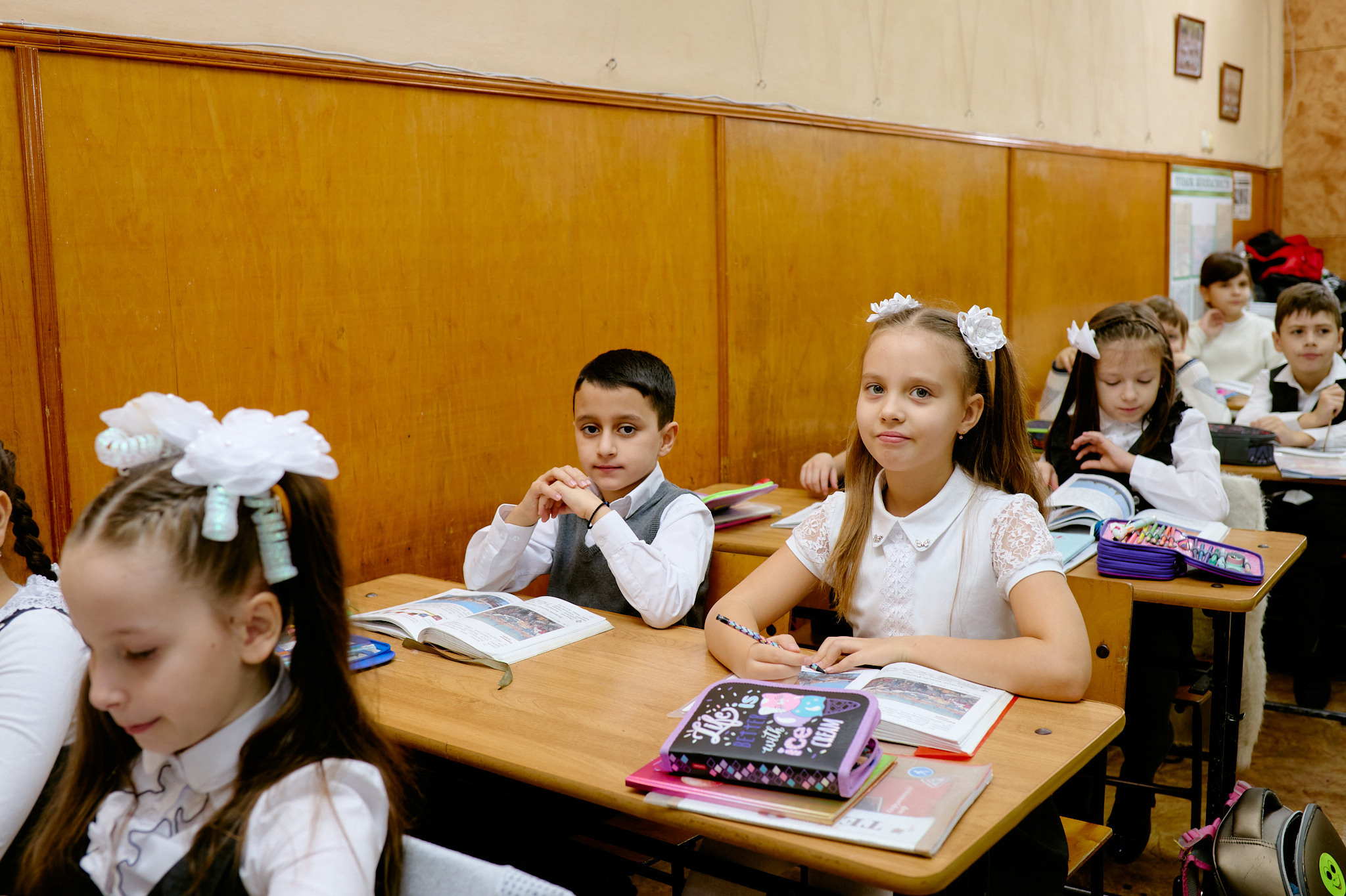 Сьемка на 1 сентебря. Фотограф Выпускные альбомы Таганрог Сергей Коробченко