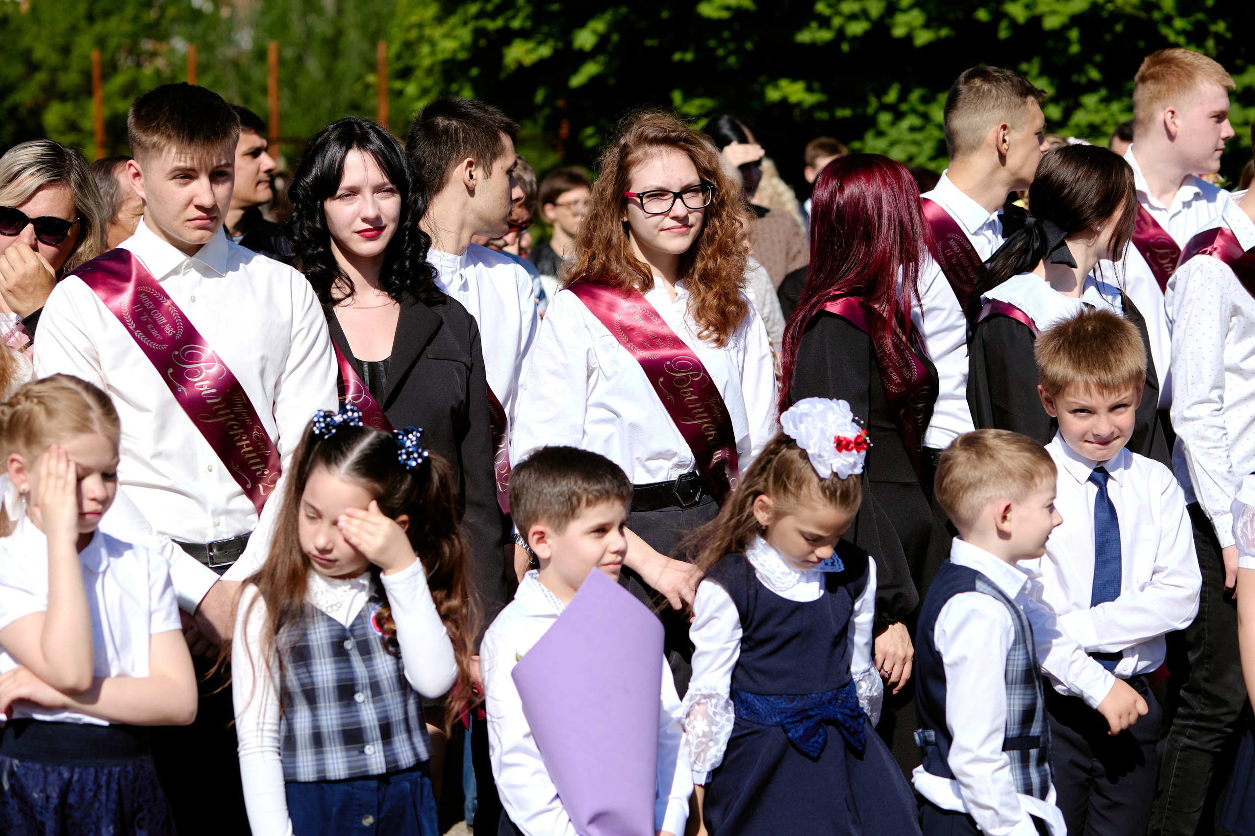 Сьемка на 1 сентебря. Фотограф Выпускные альбомы Таганрог Сергей Коробченко