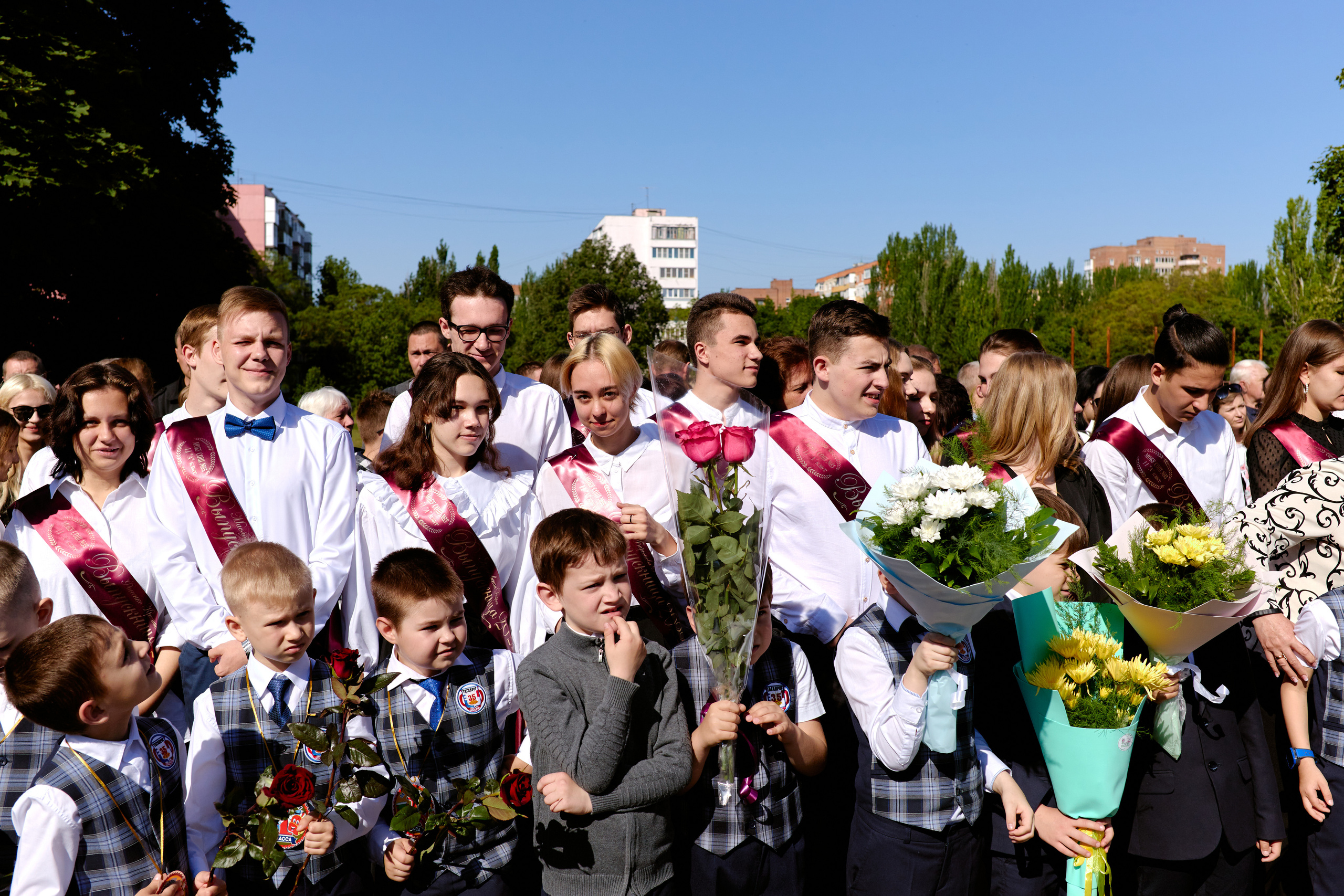 Сьемка на 1 сентебря. Фотограф Выпускные альбомы Таганрог Сергей Коробченко