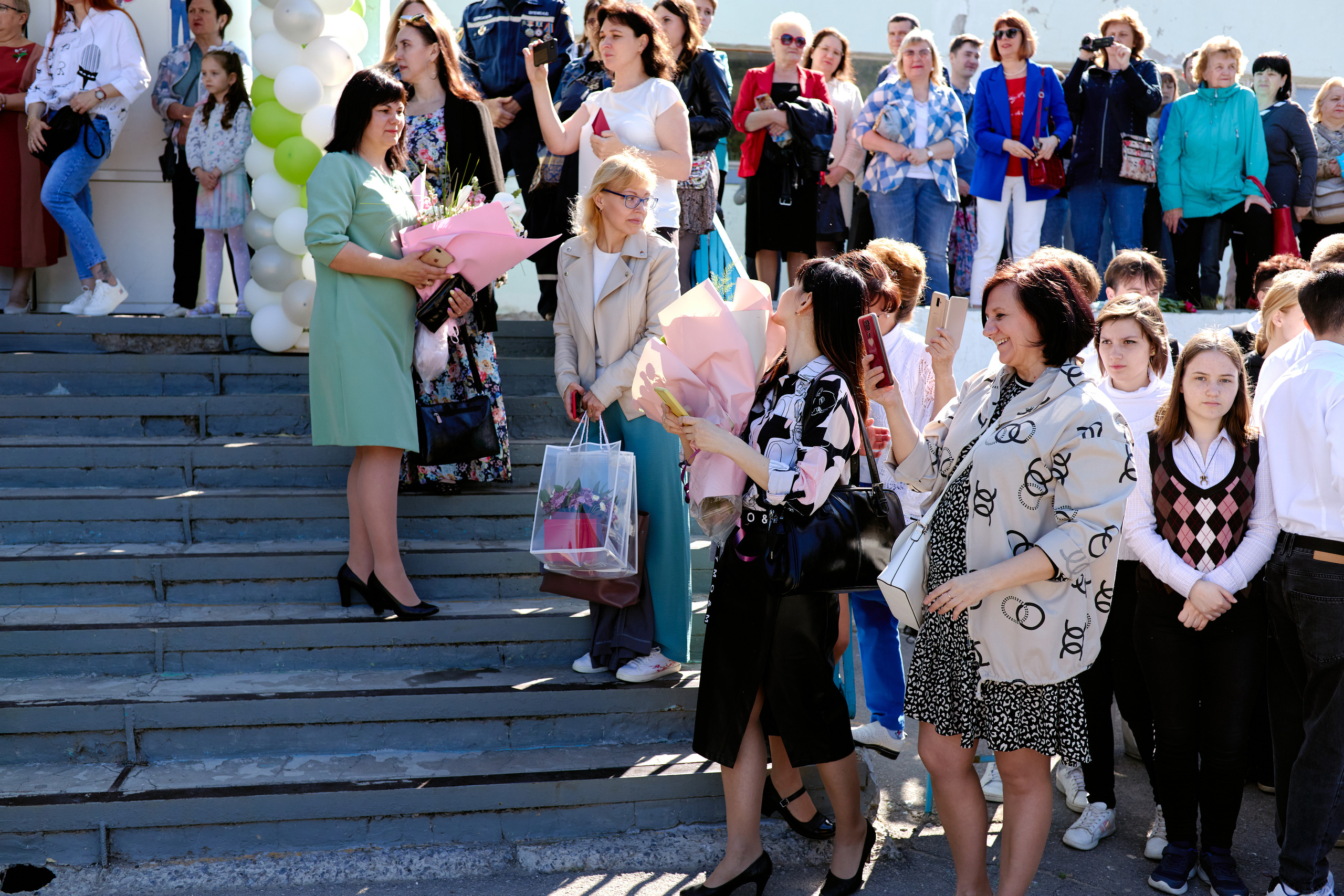 Сьемка на 1 сентебря. Фотограф Выпускные альбомы Таганрог Сергей Коробченко