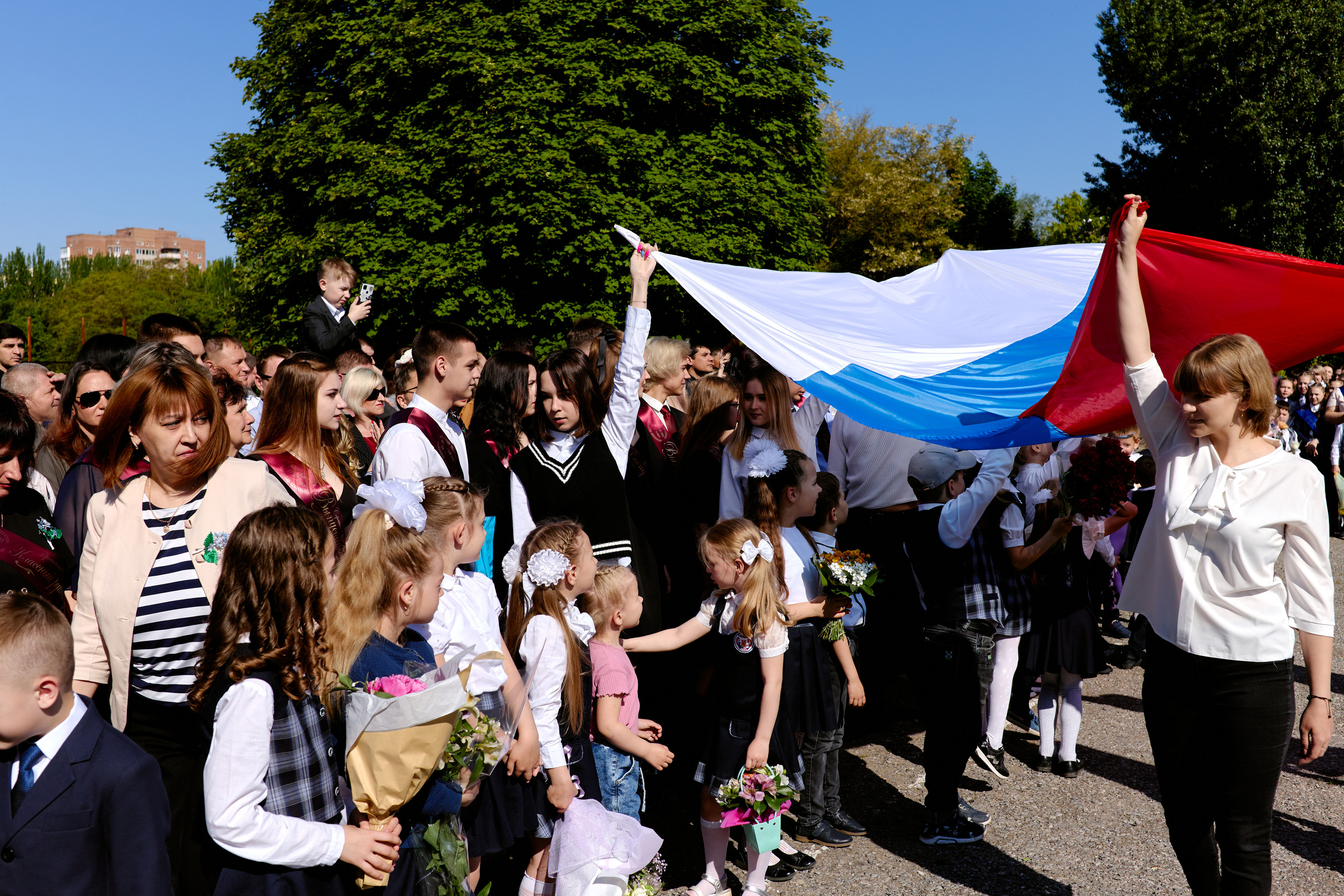 Сьемка на 1 сентебря. Фотограф Выпускные альбомы Таганрог Сергей Коробченко