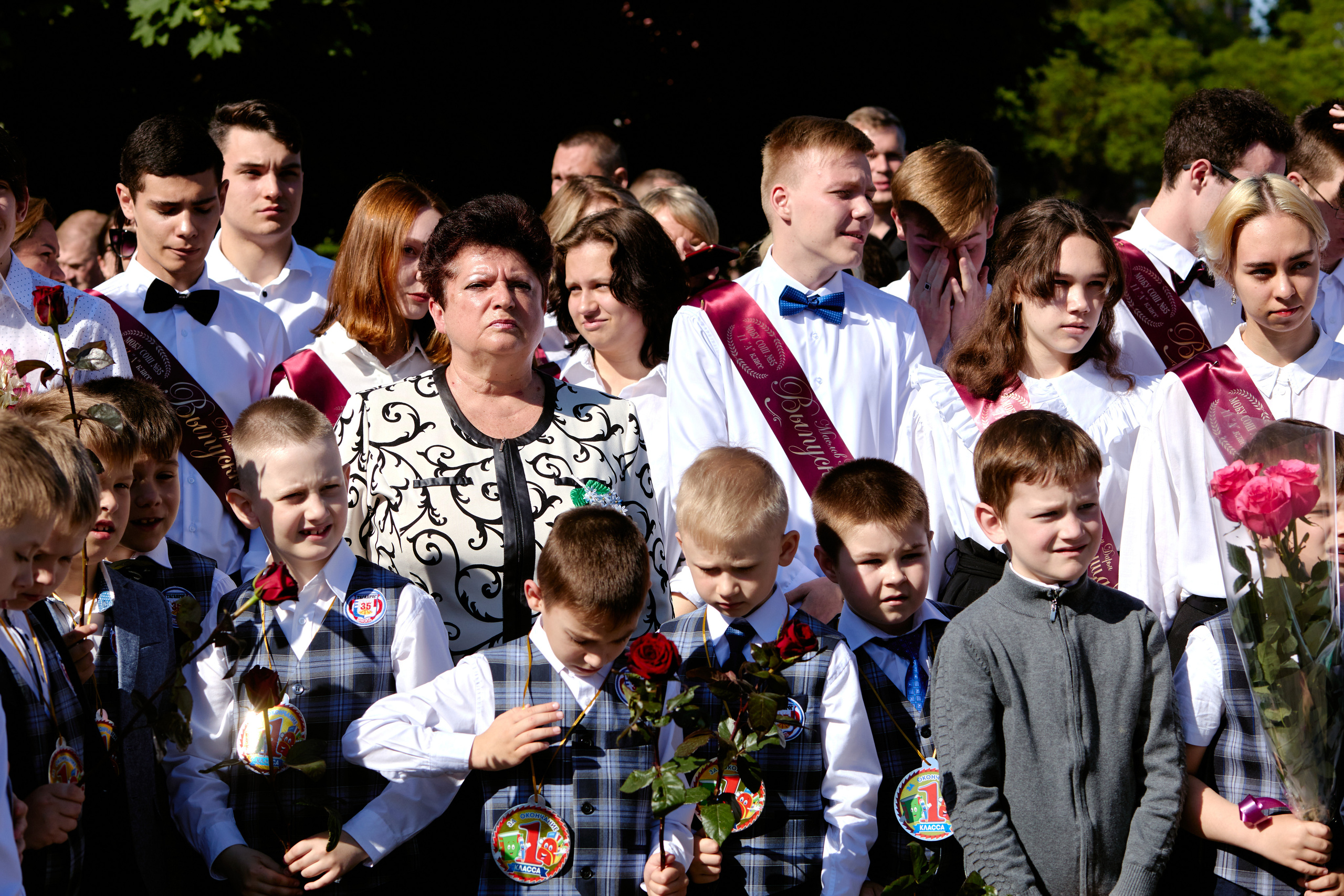 Сьемка на 1 сентебря. Фотограф Выпускные альбомы Таганрог Сергей Коробченко