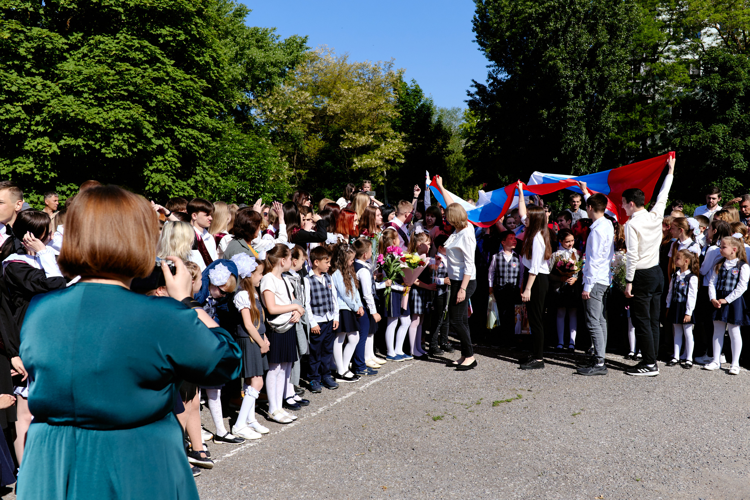 Сьемка на 1 сентебря. Фотограф Выпускные альбомы Таганрог Сергей Коробченко