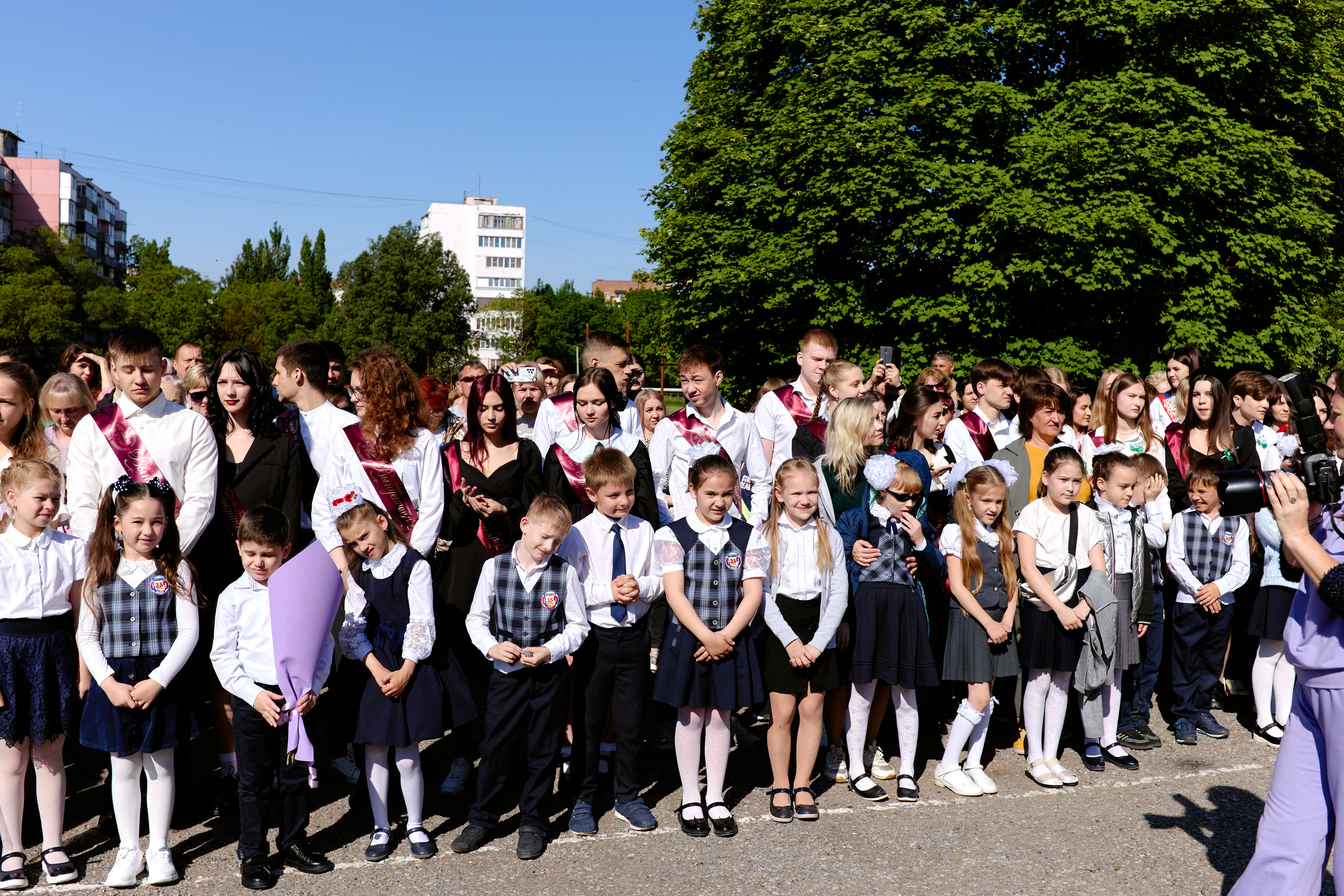 Сьемка на 1 сентебря. Фотограф Выпускные альбомы Таганрог Сергей Коробченко