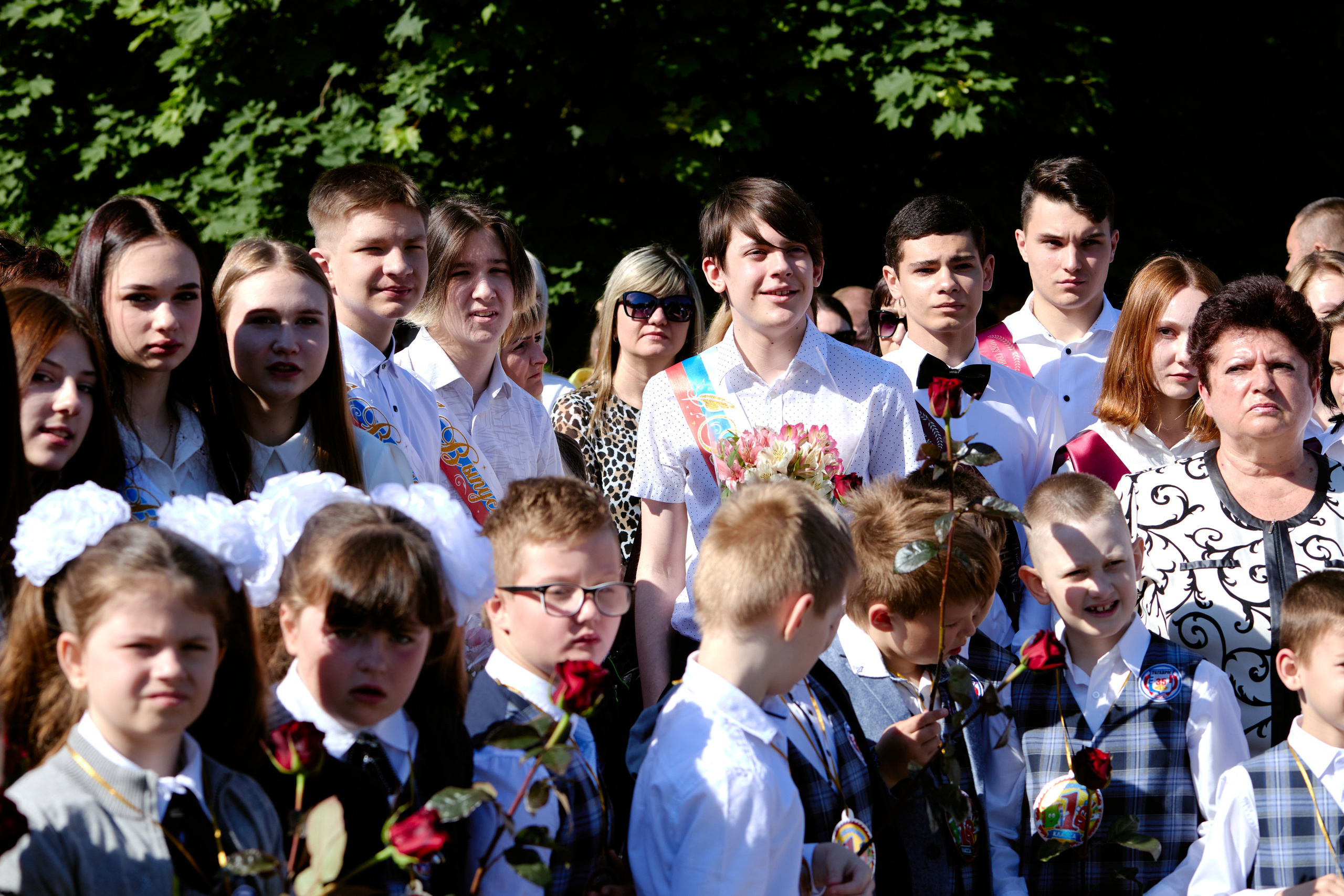 Сьемка на 1 сентебря. Фотограф Выпускные альбомы Таганрог Сергей Коробченко