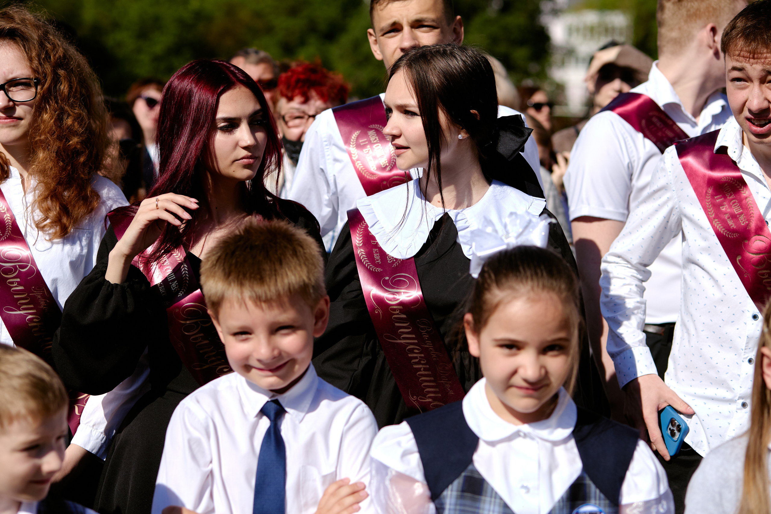 Сьемка на 1 сентебря. Фотограф Выпускные альбомы Таганрог Сергей Коробченко