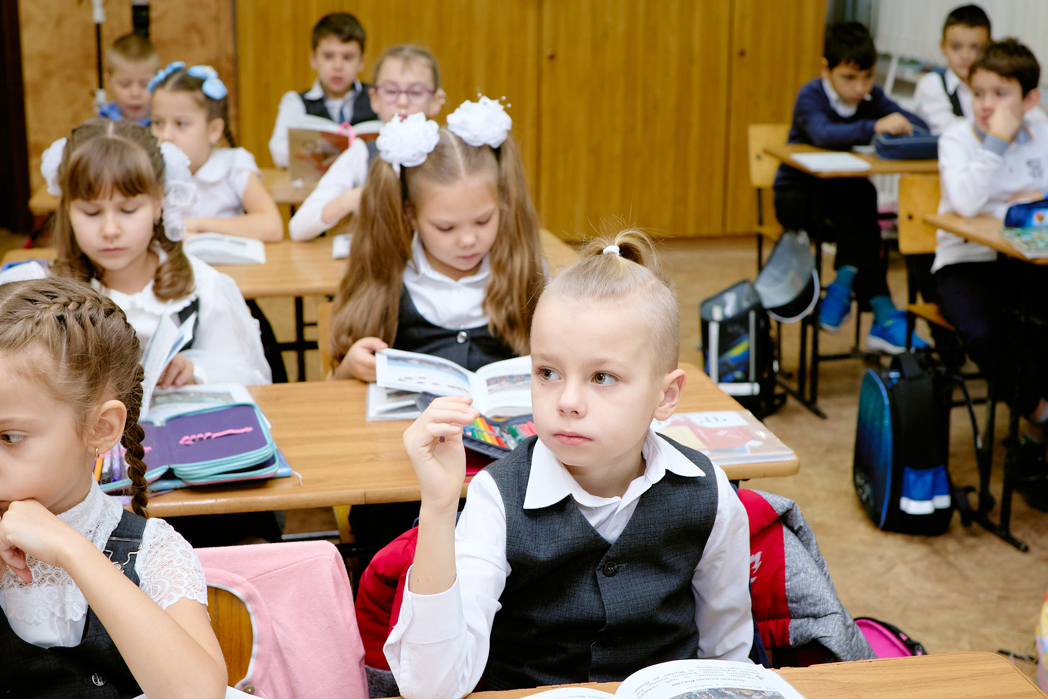 Сьемка на 1 сентебря. Фотограф Выпускные альбомы Таганрог Сергей Коробченко