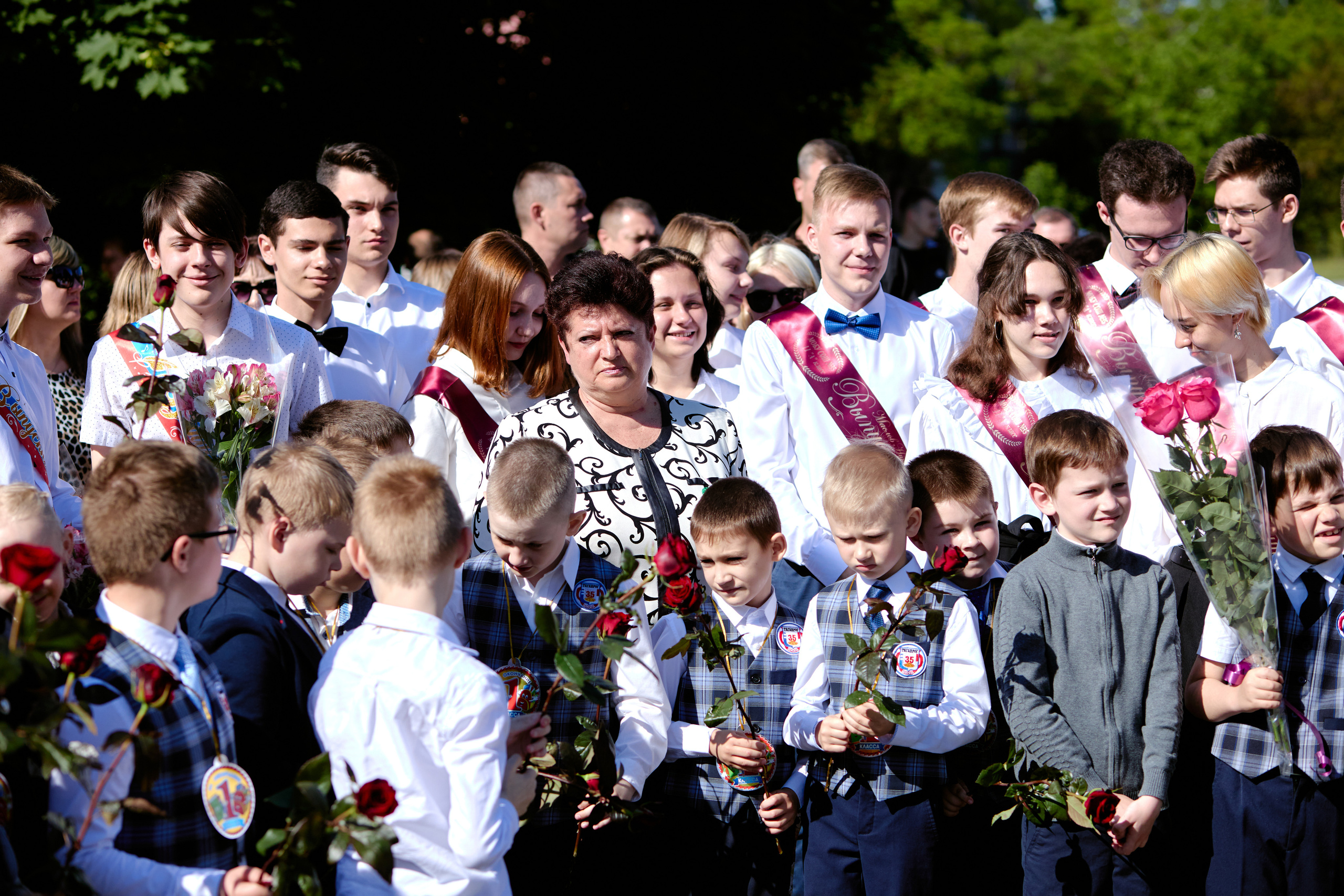 Сьемка на 1 сентебря. Фотограф Выпускные альбомы Таганрог Сергей Коробченко