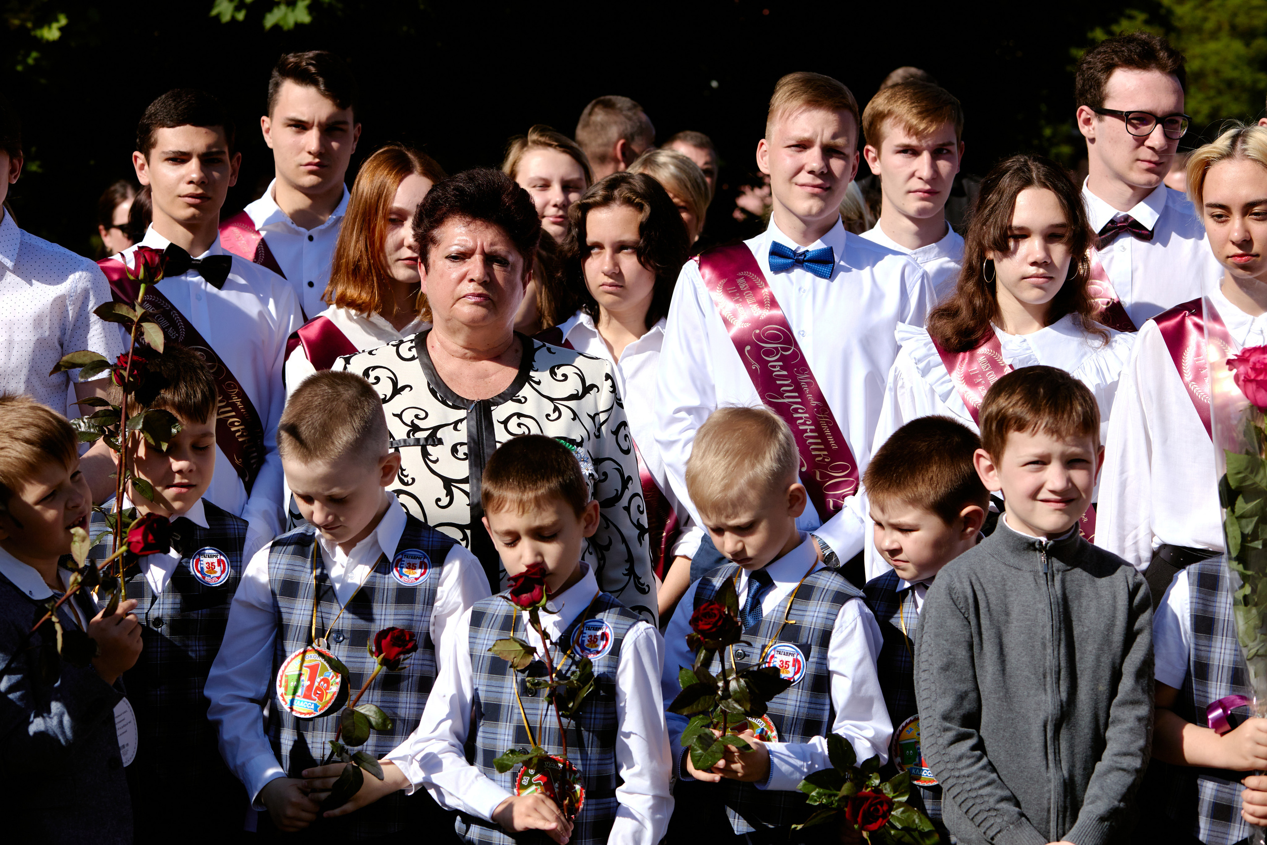 Сьемка на 1 сентебря. Фотограф Выпускные альбомы Таганрог Сергей Коробченко
