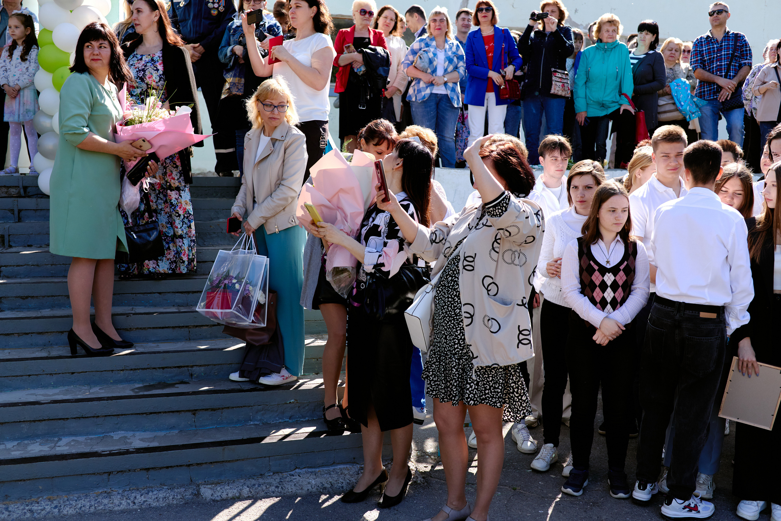 Сьемка на 1 сентебря. Фотограф Выпускные альбомы Таганрог Сергей Коробченко
