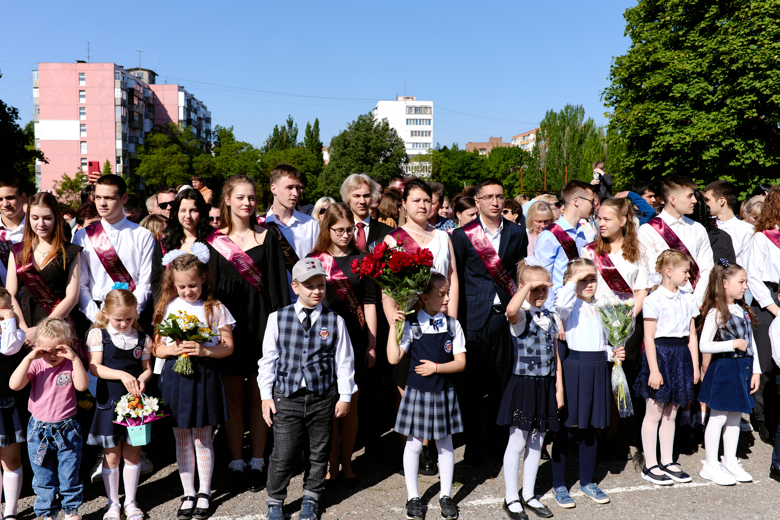 Сьемка на 1 сентебря. Фотограф Выпускные альбомы Таганрог Сергей Коробченко