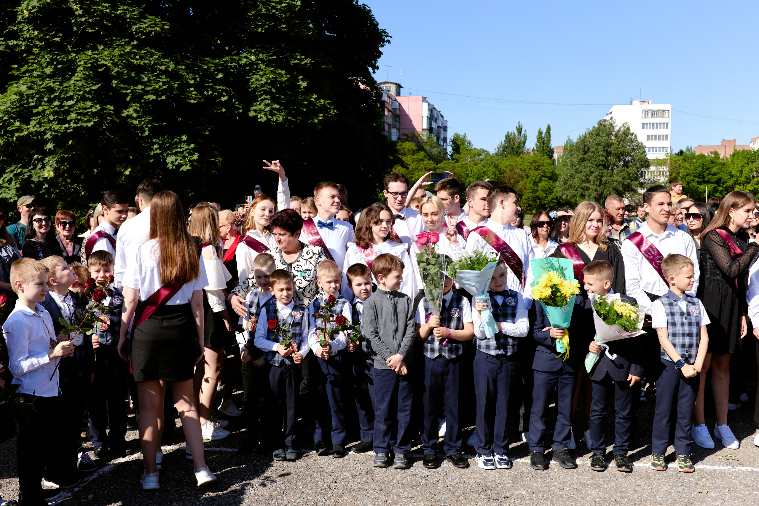 Сьемка на 1 сентебря. Фотограф Выпускные альбомы Таганрог Сергей Коробченко