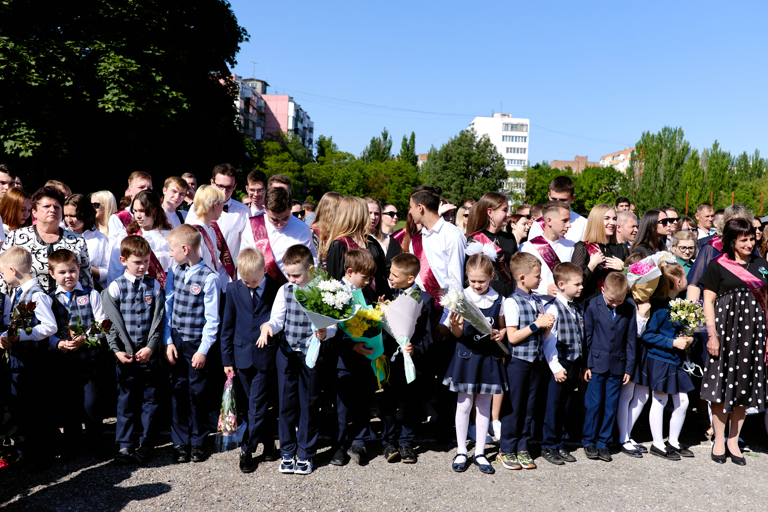 Сьемка на 1 сентебря. Фотограф Выпускные альбомы Таганрог Сергей Коробченко