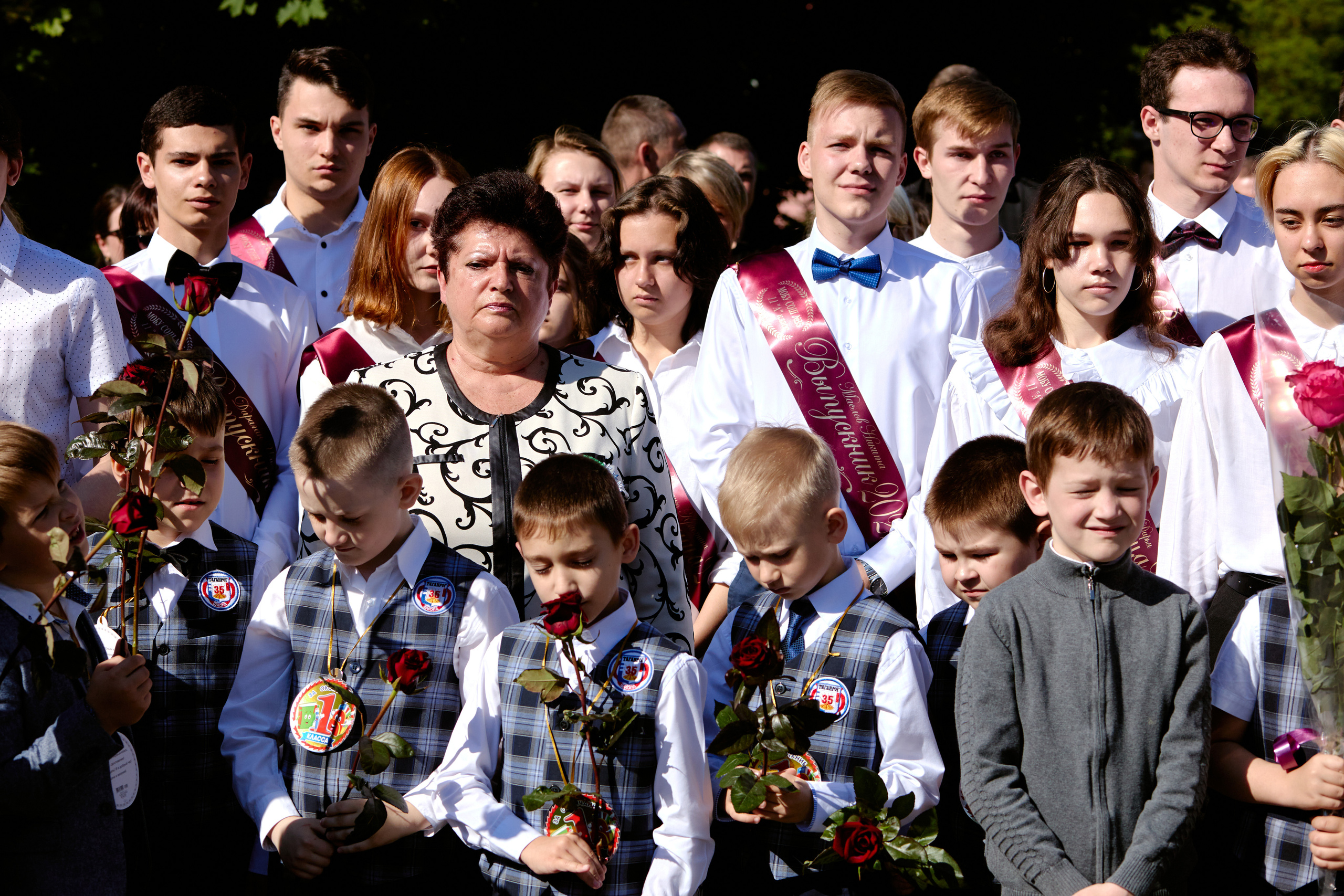 Сьемка на 1 сентебря. Фотограф Выпускные альбомы Таганрог Сергей Коробченко