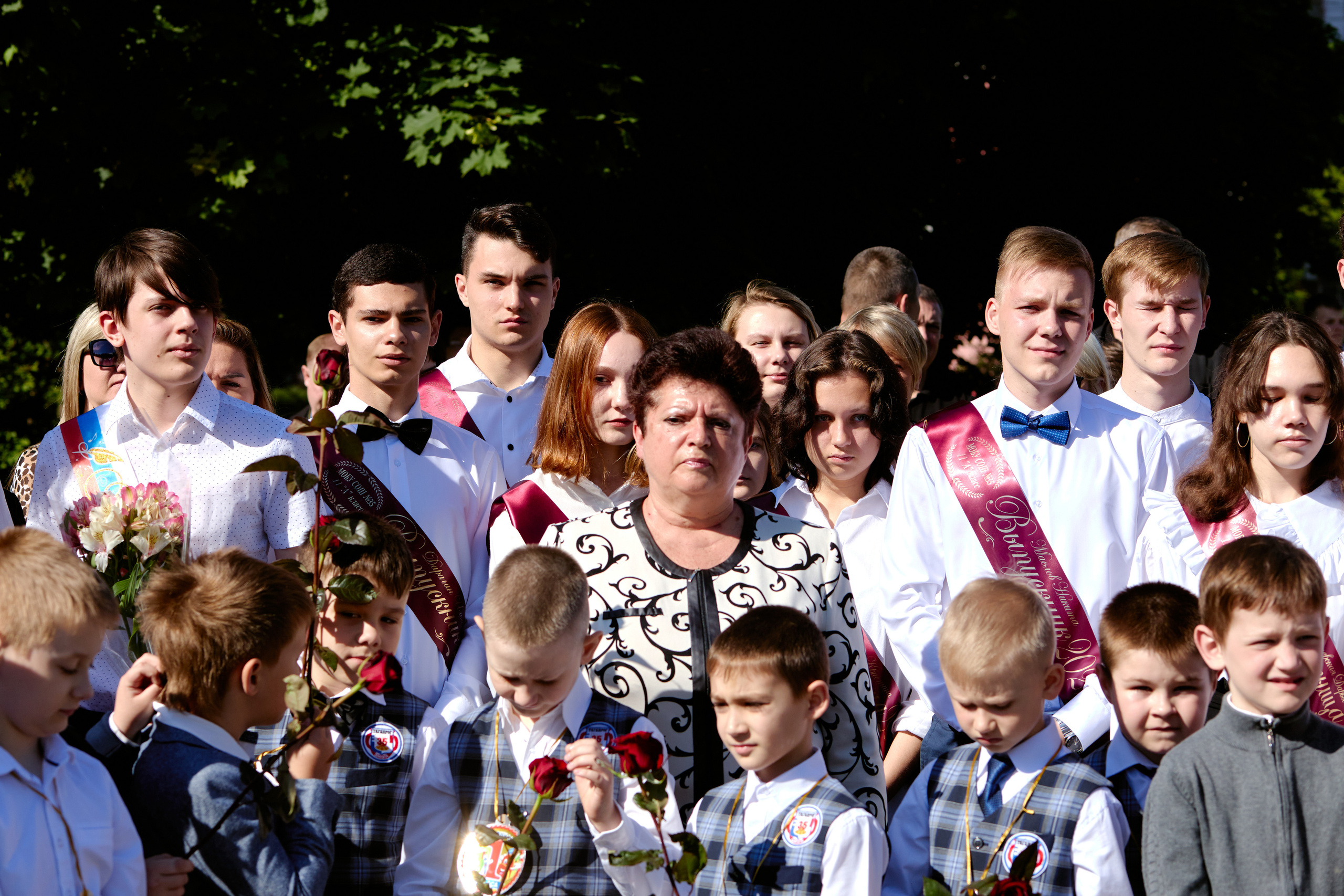 Сьемка на 1 сентебря. Фотограф Выпускные альбомы Таганрог Сергей Коробченко