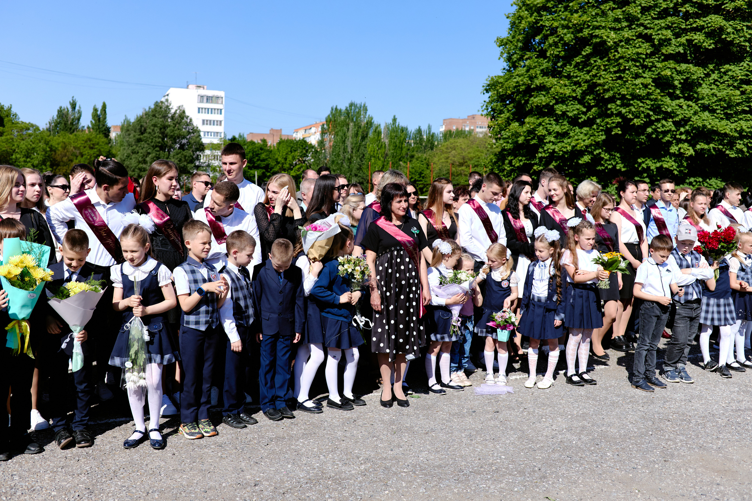 Сьемка на 1 сентебря. Фотограф Выпускные альбомы Таганрог Сергей Коробченко