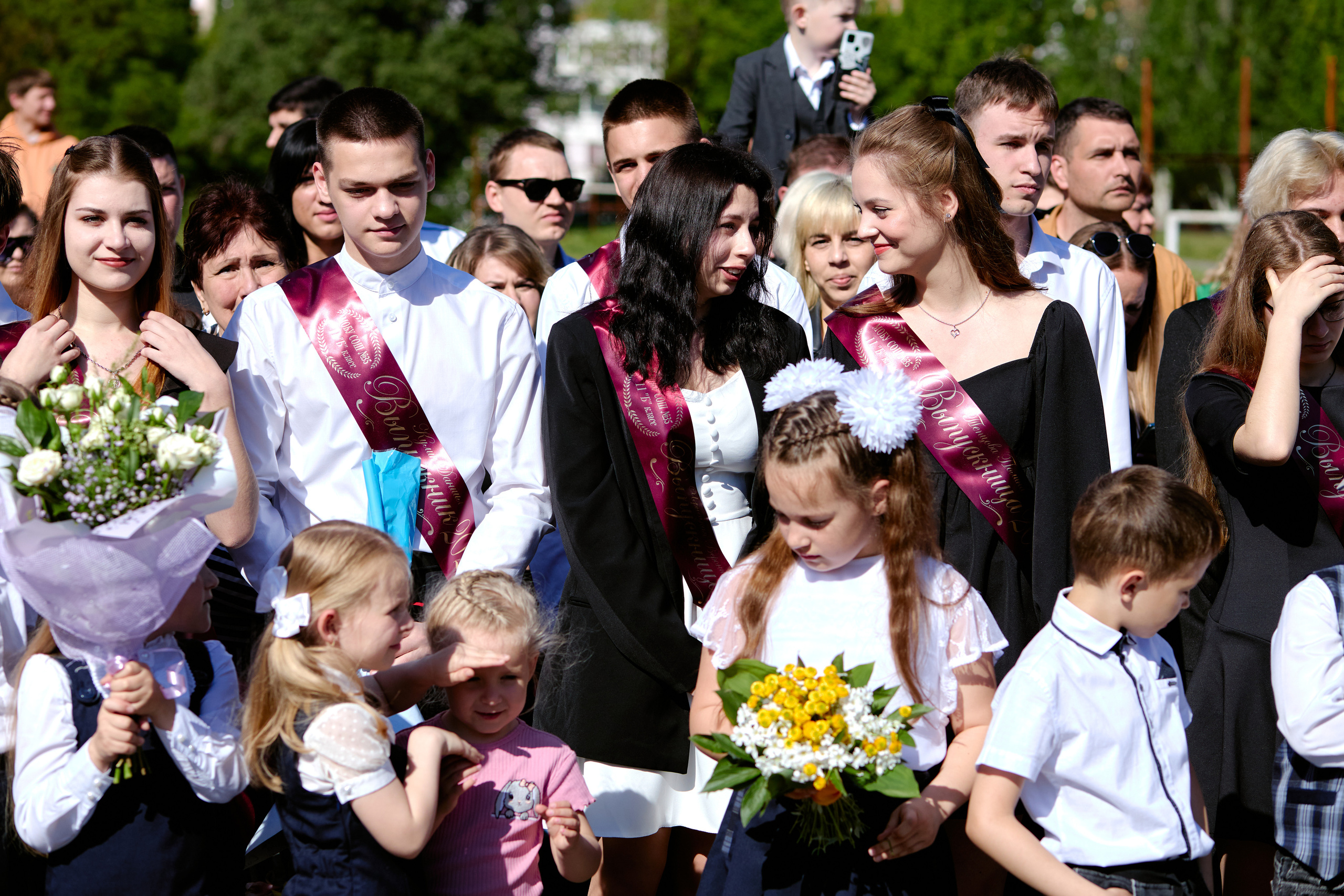 Сьемка на 1 сентебря. Фотограф Выпускные альбомы Таганрог Сергей Коробченко