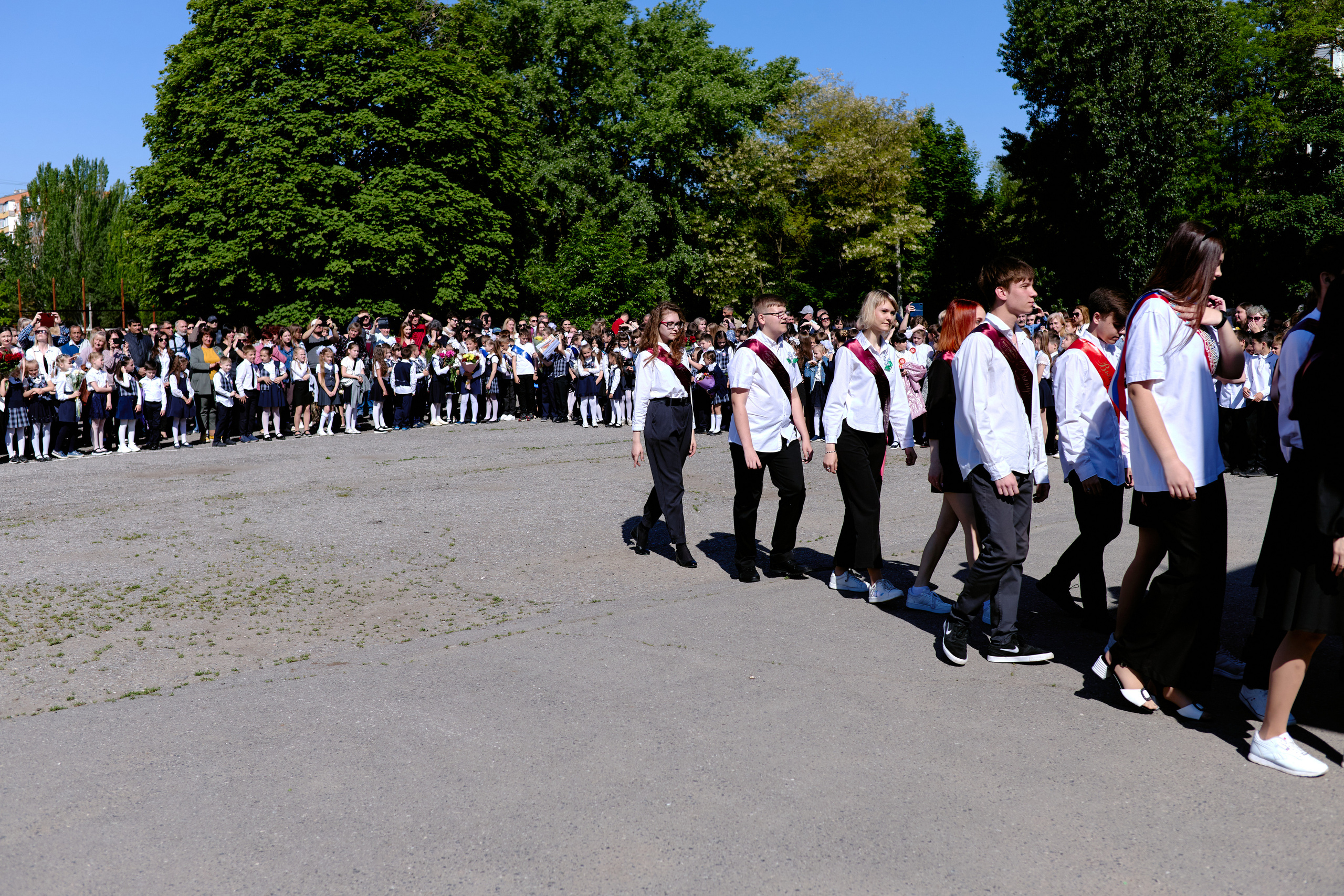 Сьемка на 1 сентебря. Фотограф Выпускные альбомы Таганрог Сергей Коробченко