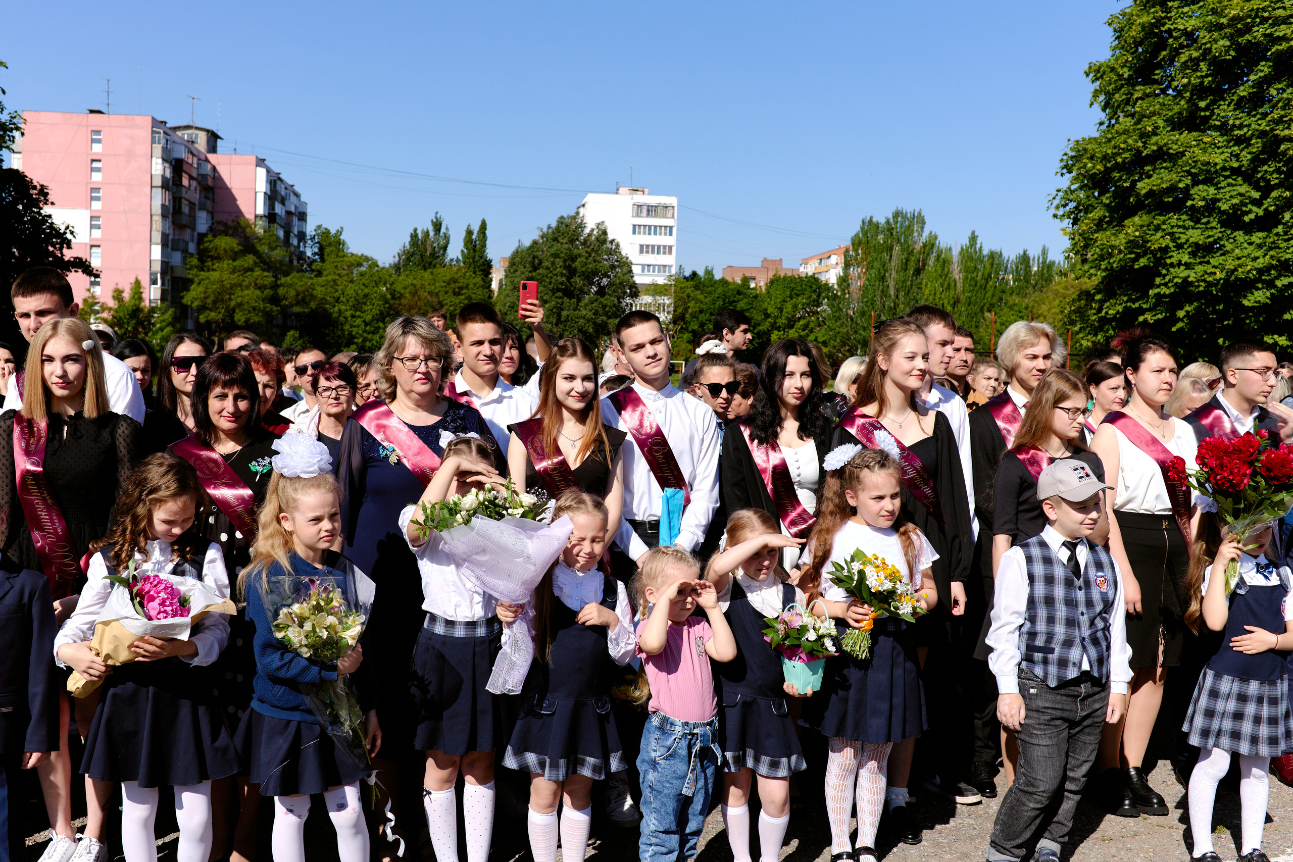 Сьемка на 1 сентебря. Фотограф Выпускные альбомы Таганрог Сергей Коробченко