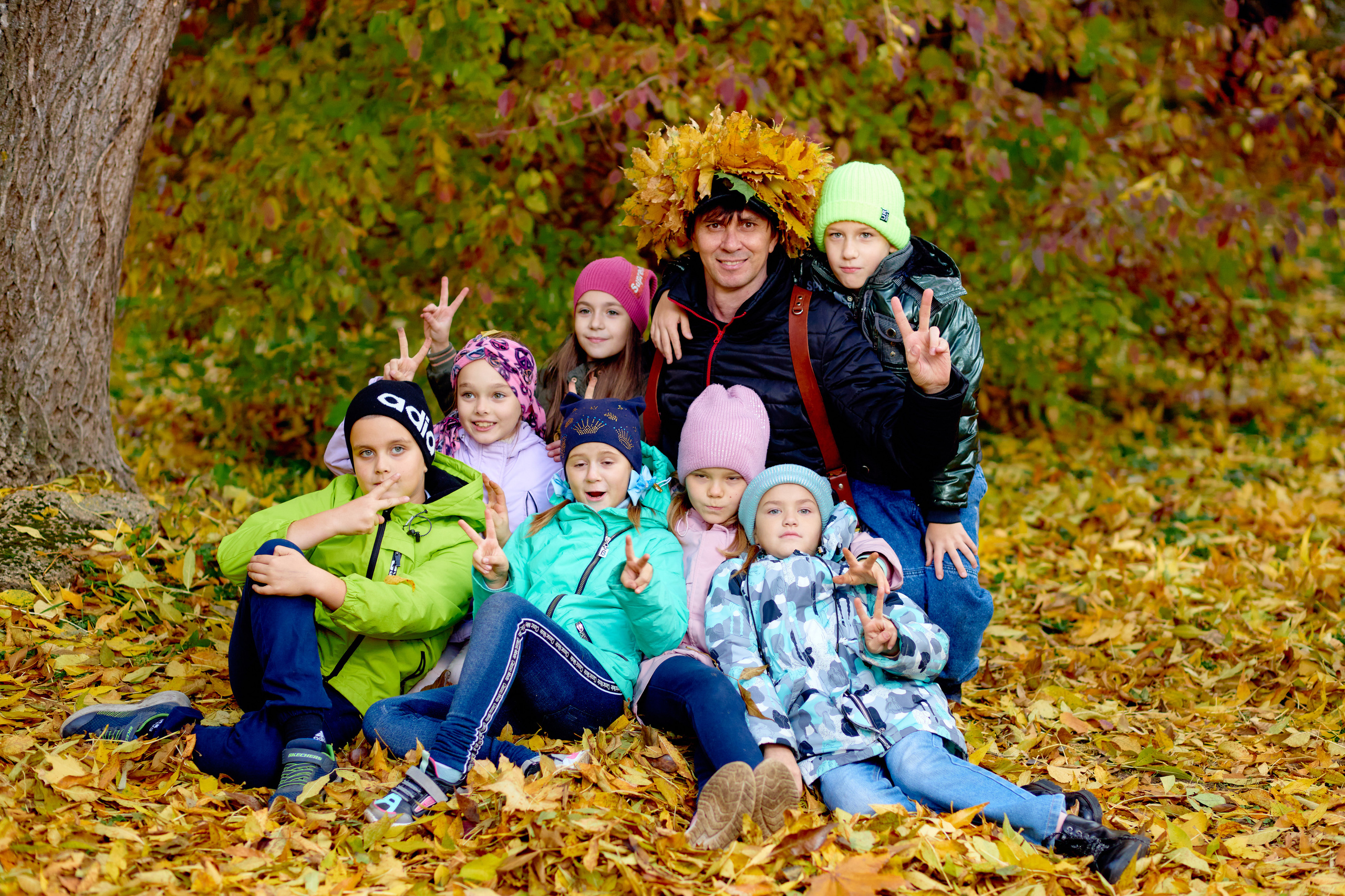 Сьемка Осенняя  В парке таганрог. Фотограф Выпускные альбомы Таганрог Сергей Коробченко