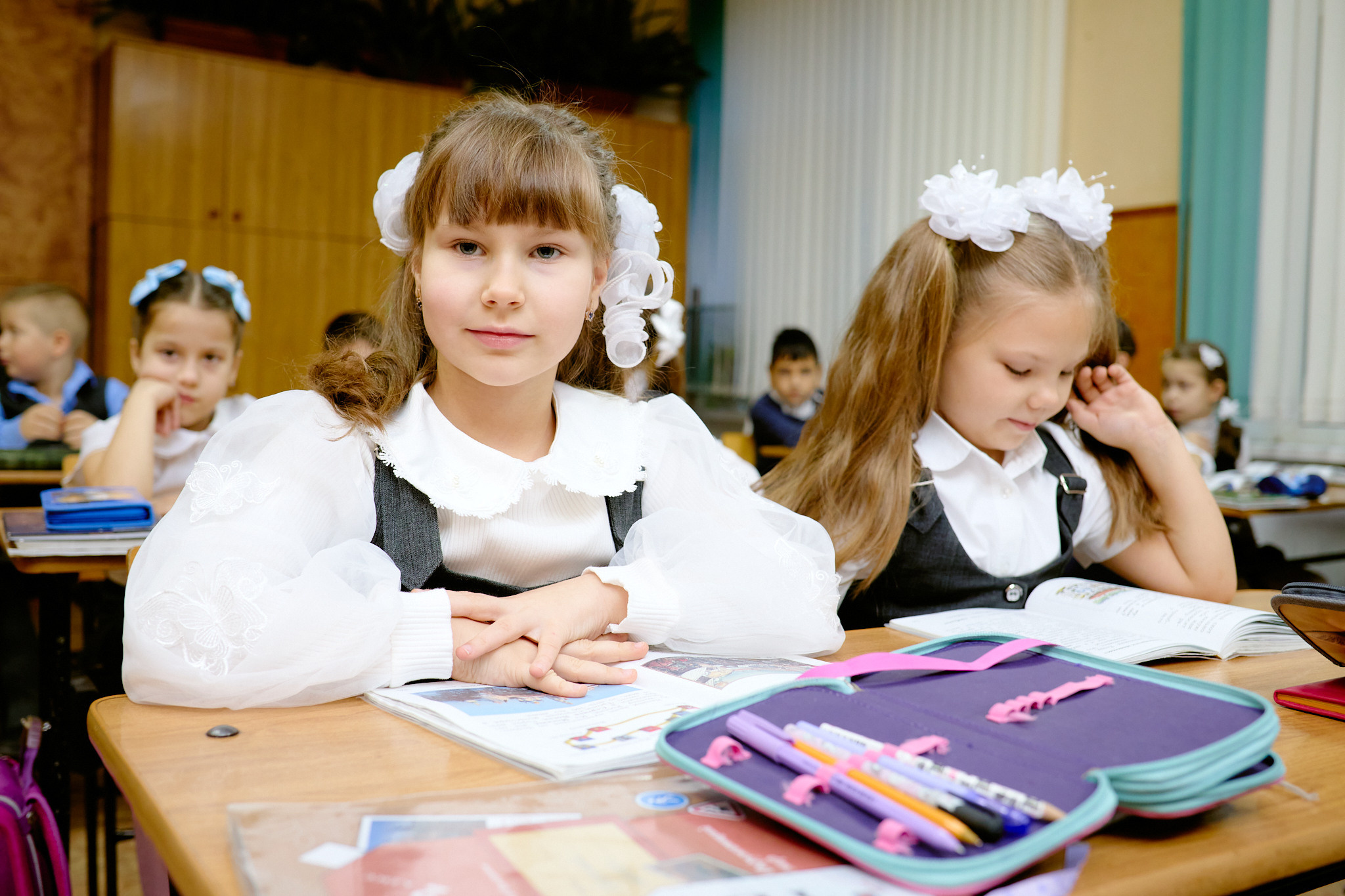 Сьемка на 1 сентебря. Фотограф Выпускные альбомы Таганрог Сергей Коробченко