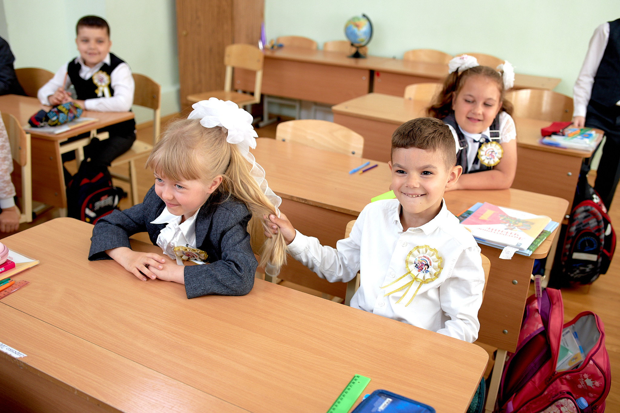 Сьемка на 1 сентебря. Фотограф Выпускные альбомы Таганрог Сергей Коробченко