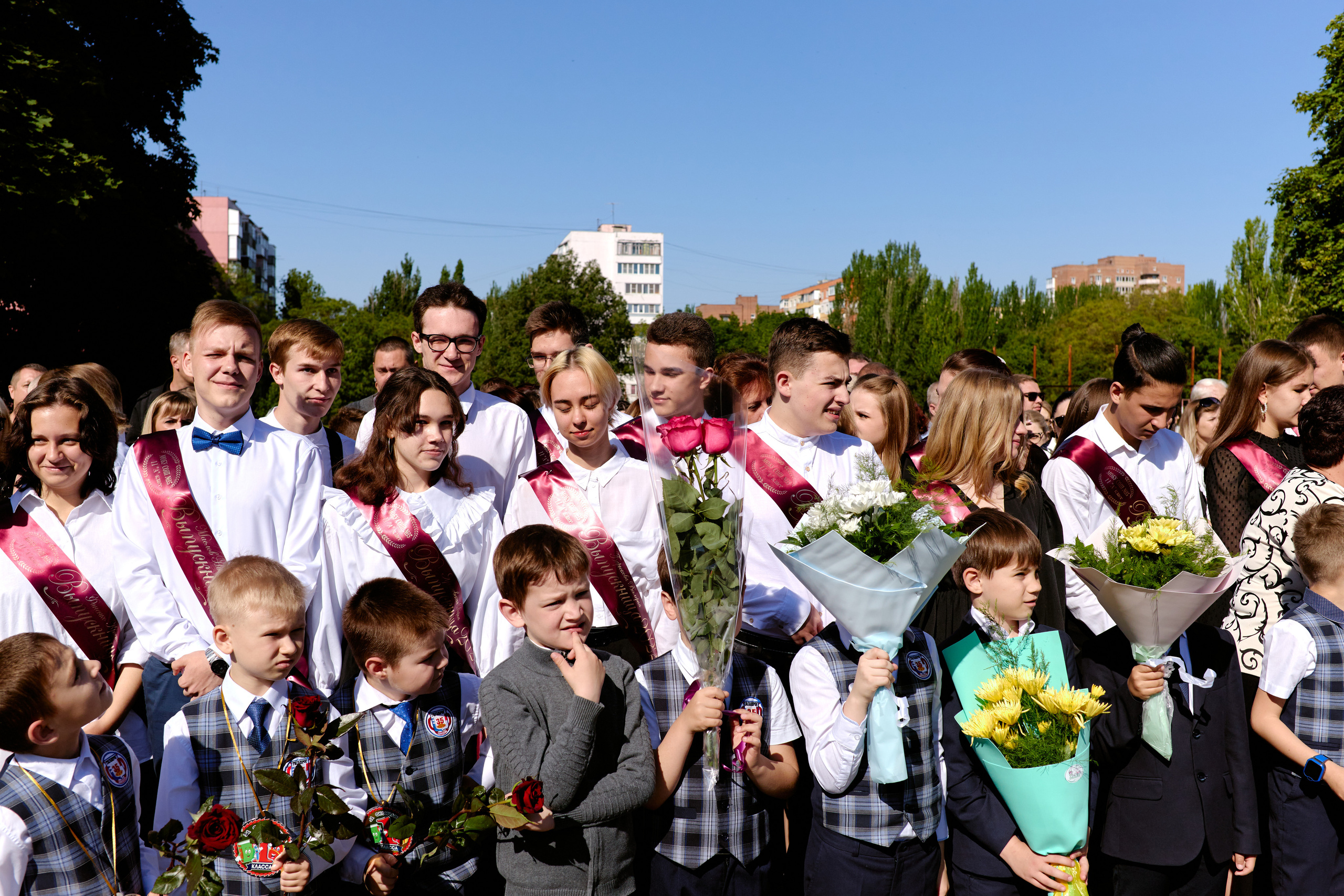 Сьемка на 1 сентебря. Фотограф Выпускные альбомы Таганрог Сергей Коробченко