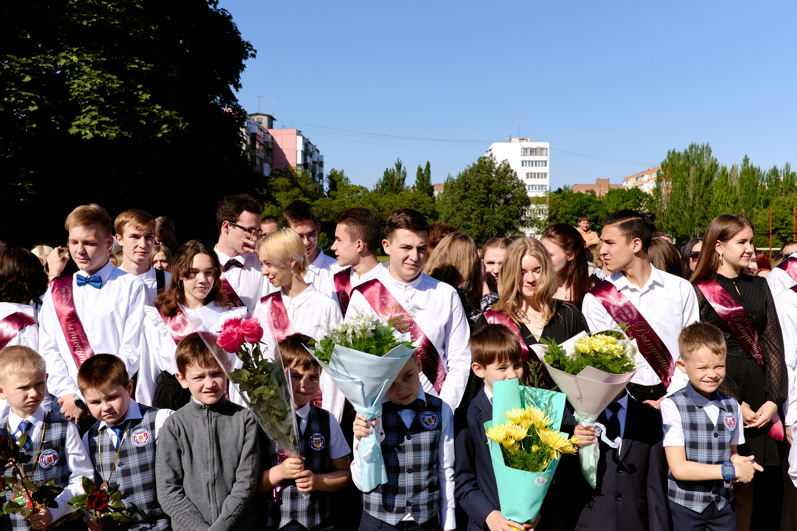 Сьемка на 1 сентебря. Фотограф Выпускные альбомы Таганрог Сергей Коробченко