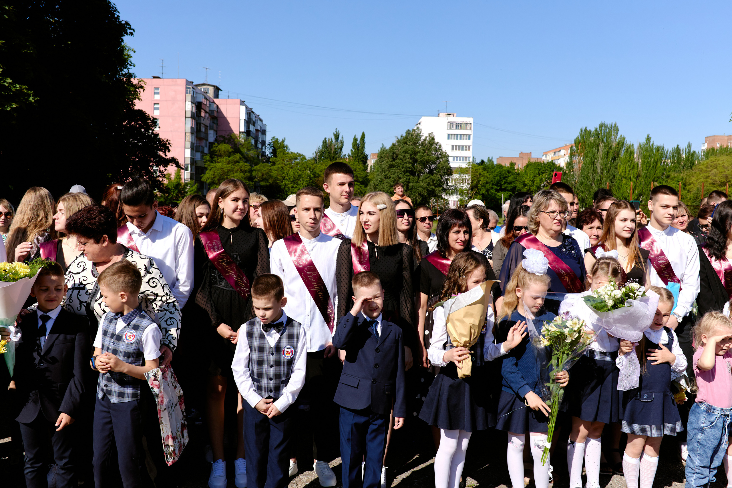 Сьемка на 1 сентебря. Фотограф Выпускные альбомы Таганрог Сергей Коробченко