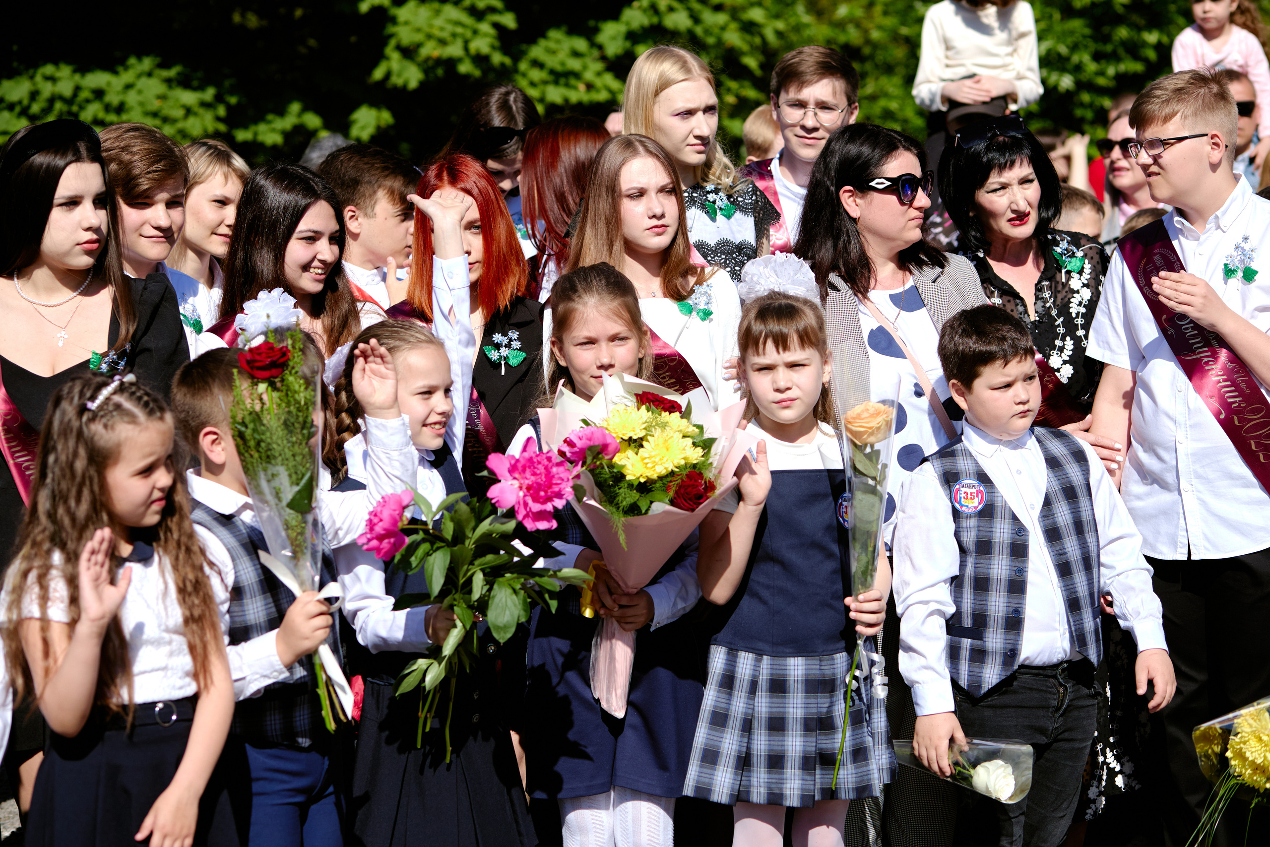 Сьемка на 1 сентебря. Фотограф Выпускные альбомы Таганрог Сергей Коробченко