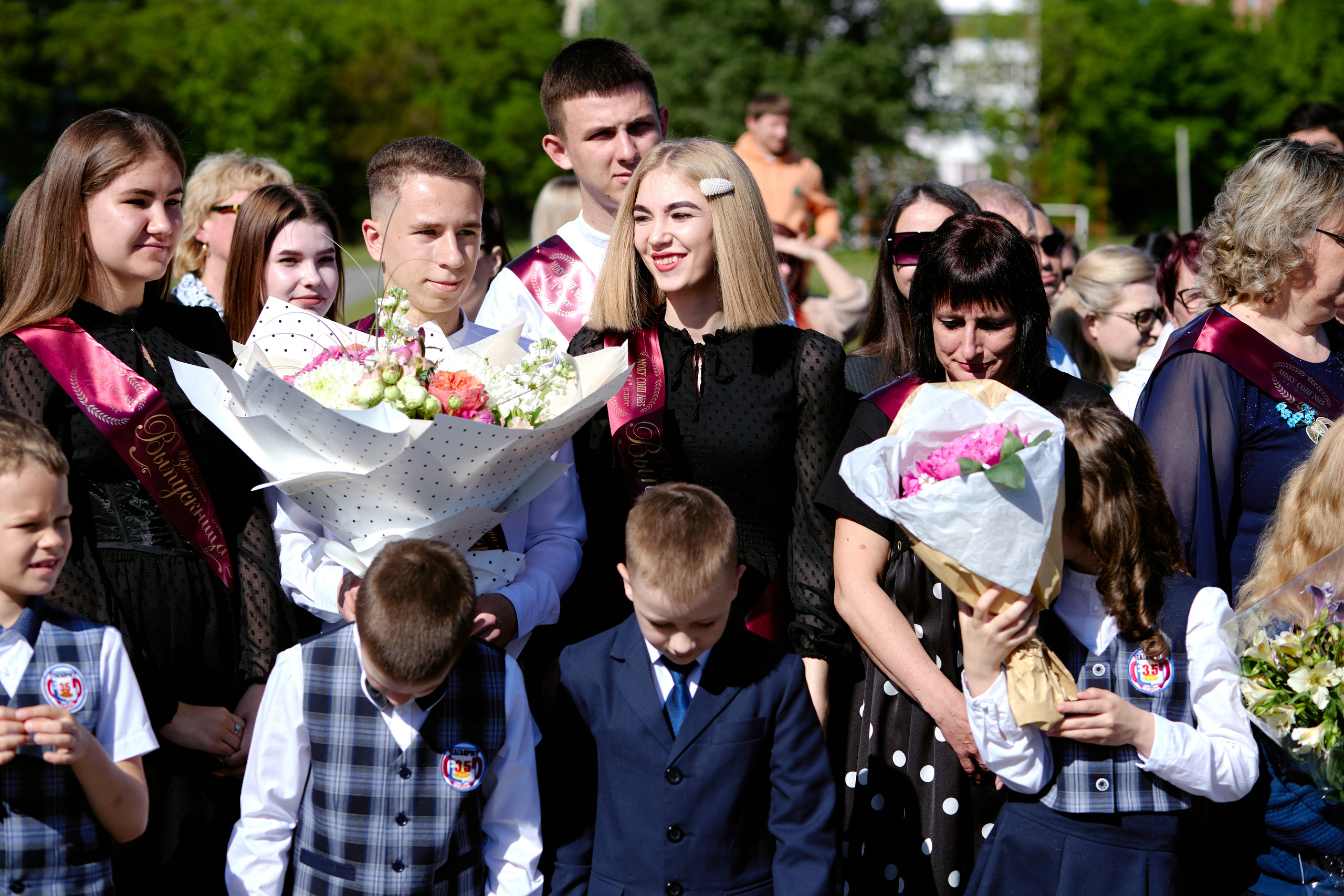 Сьемка на 1 сентебря. Фотограф Выпускные альбомы Таганрог Сергей Коробченко