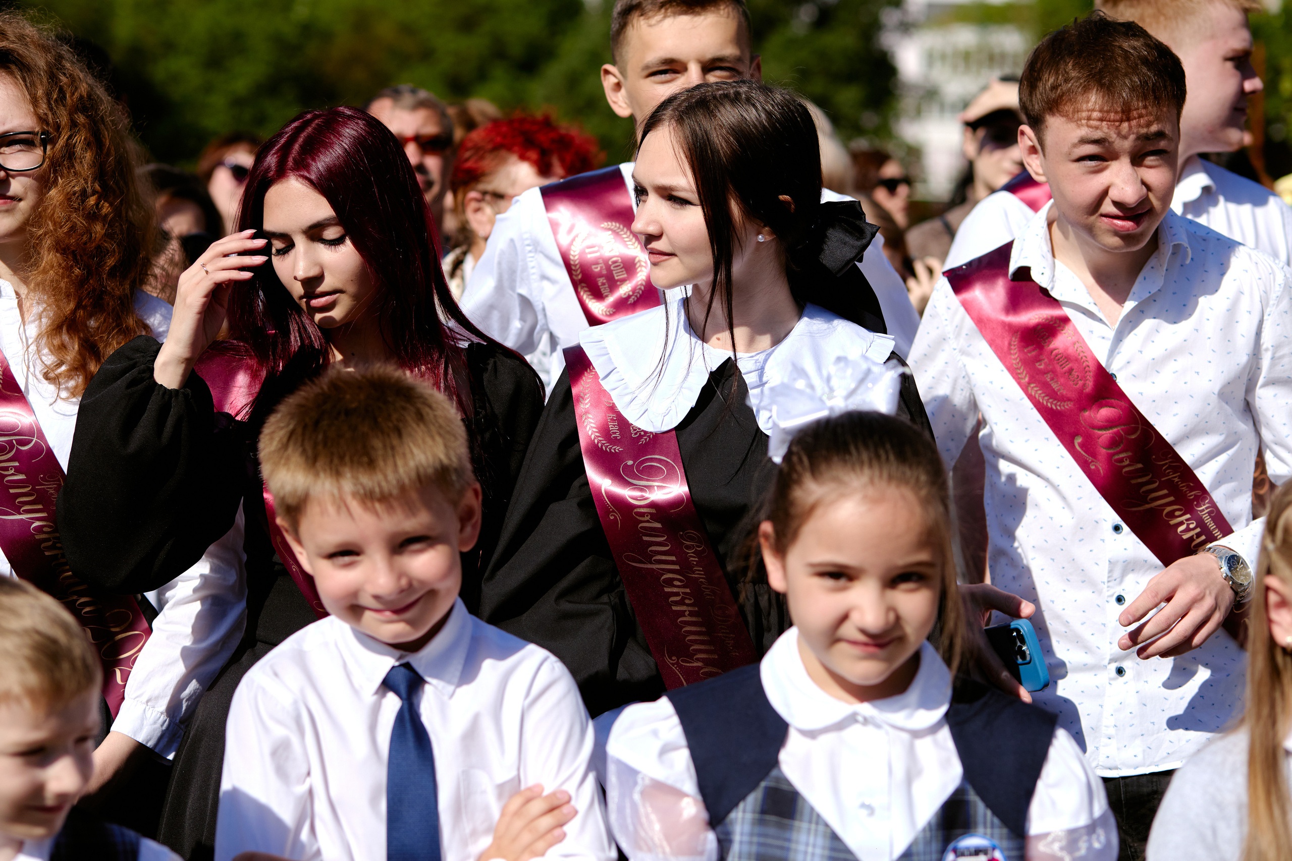 Сьемка на 1 сентебря. Фотограф Выпускные альбомы Таганрог Сергей Коробченко