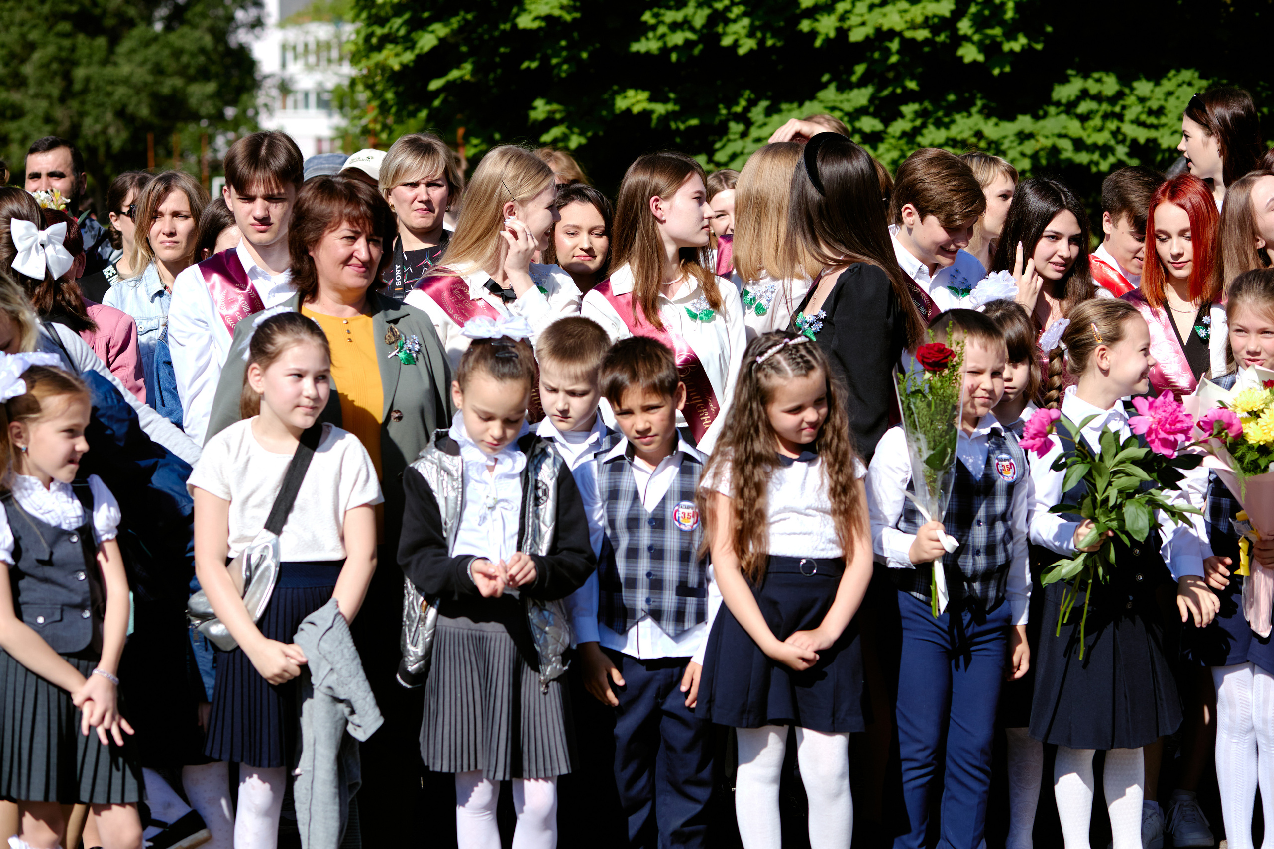 Сьемка на 1 сентебря. Фотограф Выпускные альбомы Таганрог Сергей Коробченко