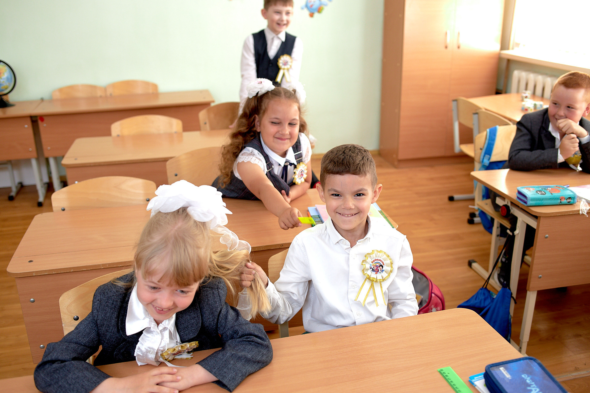 Сьемка на 1 сентебря. Фотограф Выпускные альбомы Таганрог Сергей Коробченко