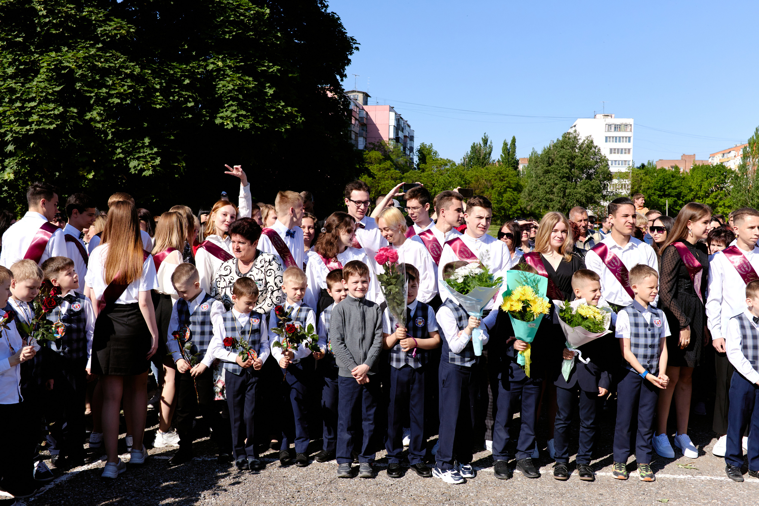 Сьемка на 1 сентебря. Фотограф Выпускные альбомы Таганрог Сергей Коробченко
