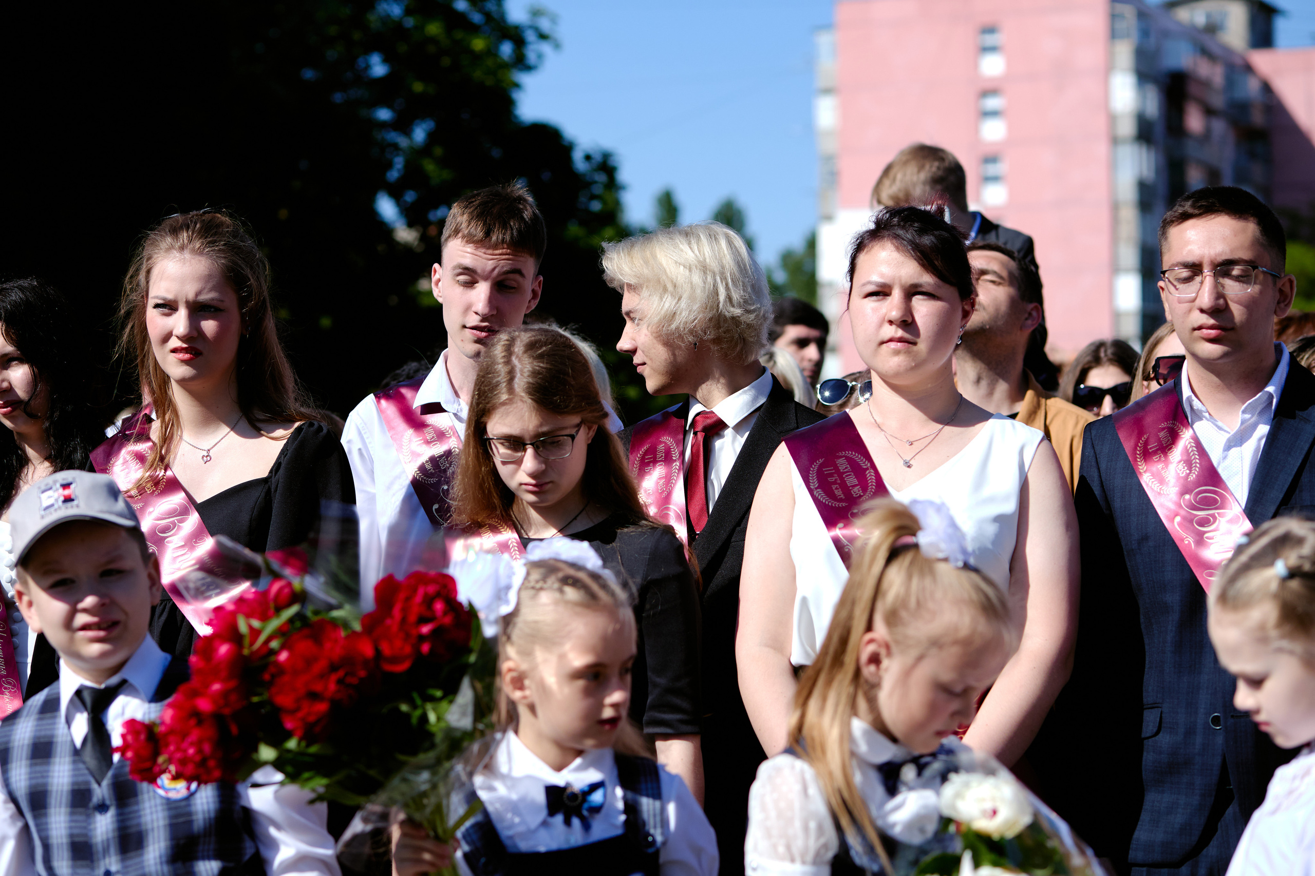 Сьемка на 1 сентебря. Фотограф Выпускные альбомы Таганрог Сергей Коробченко