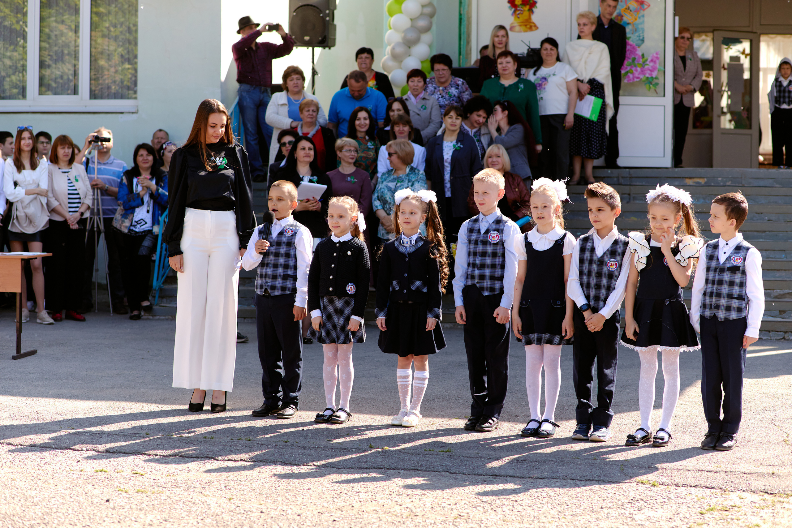Сьемка на 1 сентебря. Фотограф Выпускные альбомы Таганрог Сергей Коробченко