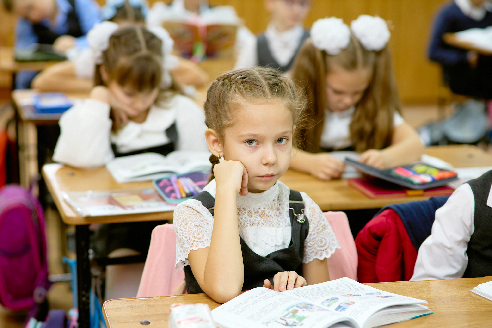 Сьемка на 1 сентебря. Фотограф Выпускные альбомы Таганрог Сергей Коробченко