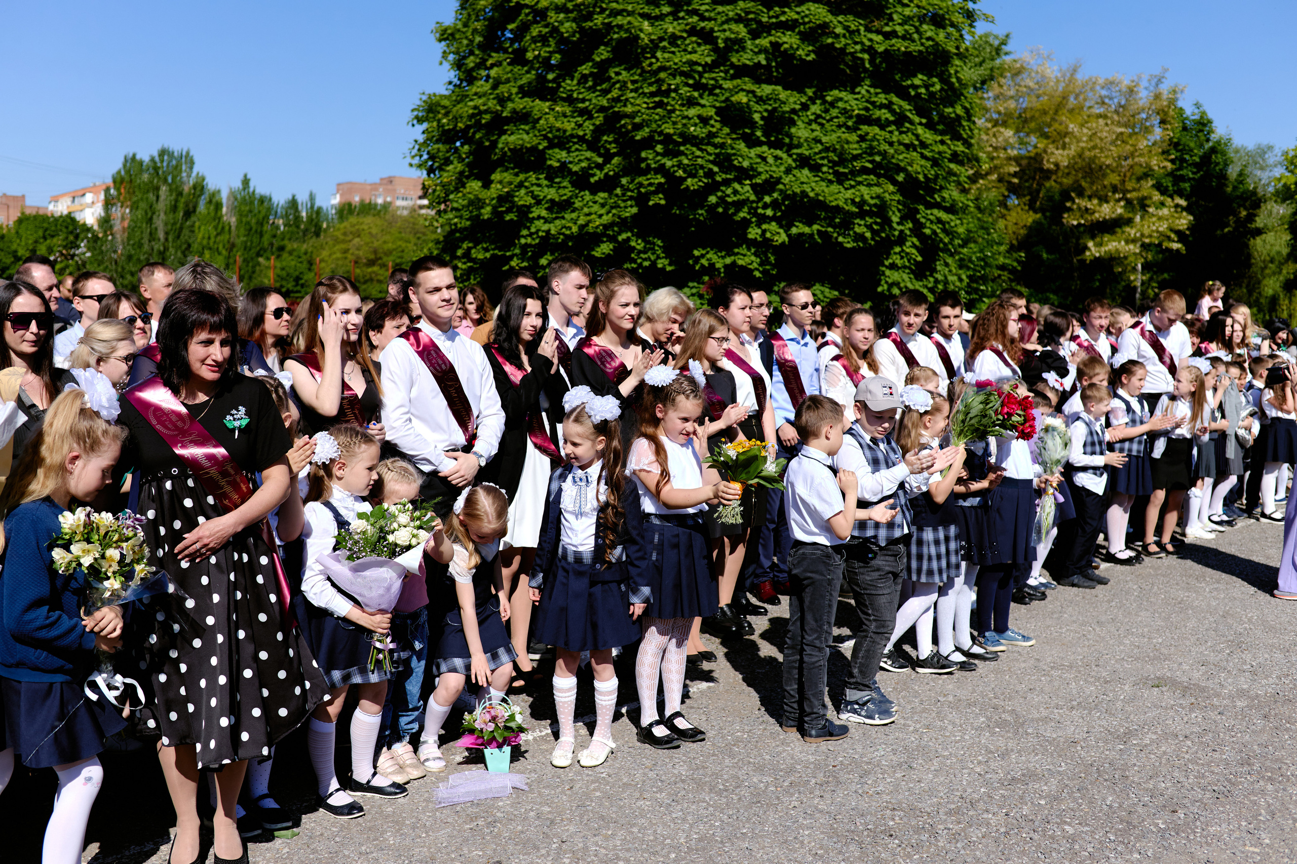 Сьемка на 1 сентебря. Фотограф Выпускные альбомы Таганрог Сергей Коробченко