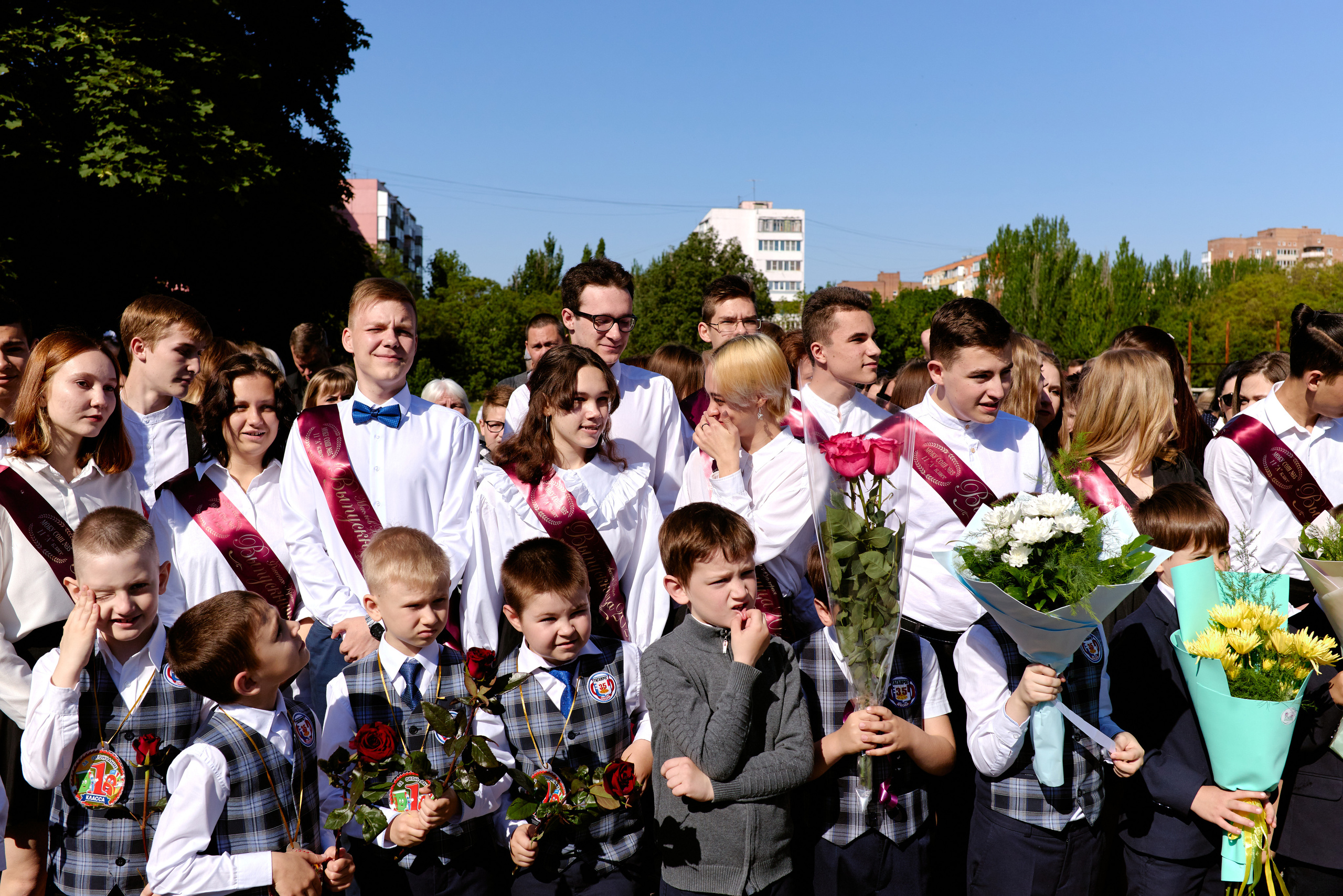 Сьемка на 1 сентебря. Фотограф Выпускные альбомы Таганрог Сергей Коробченко