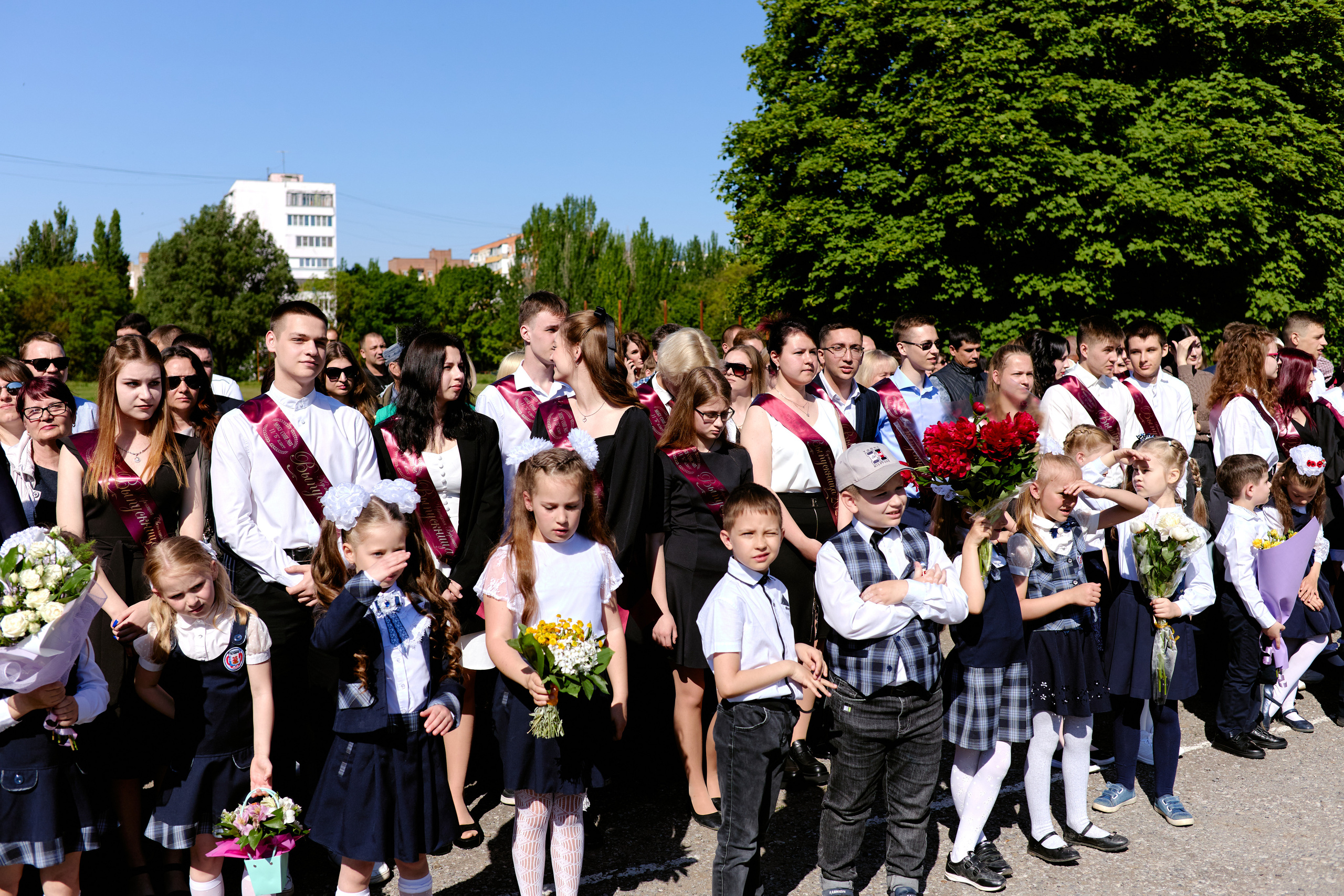Сьемка на 1 сентебря. Фотограф Выпускные альбомы Таганрог Сергей Коробченко