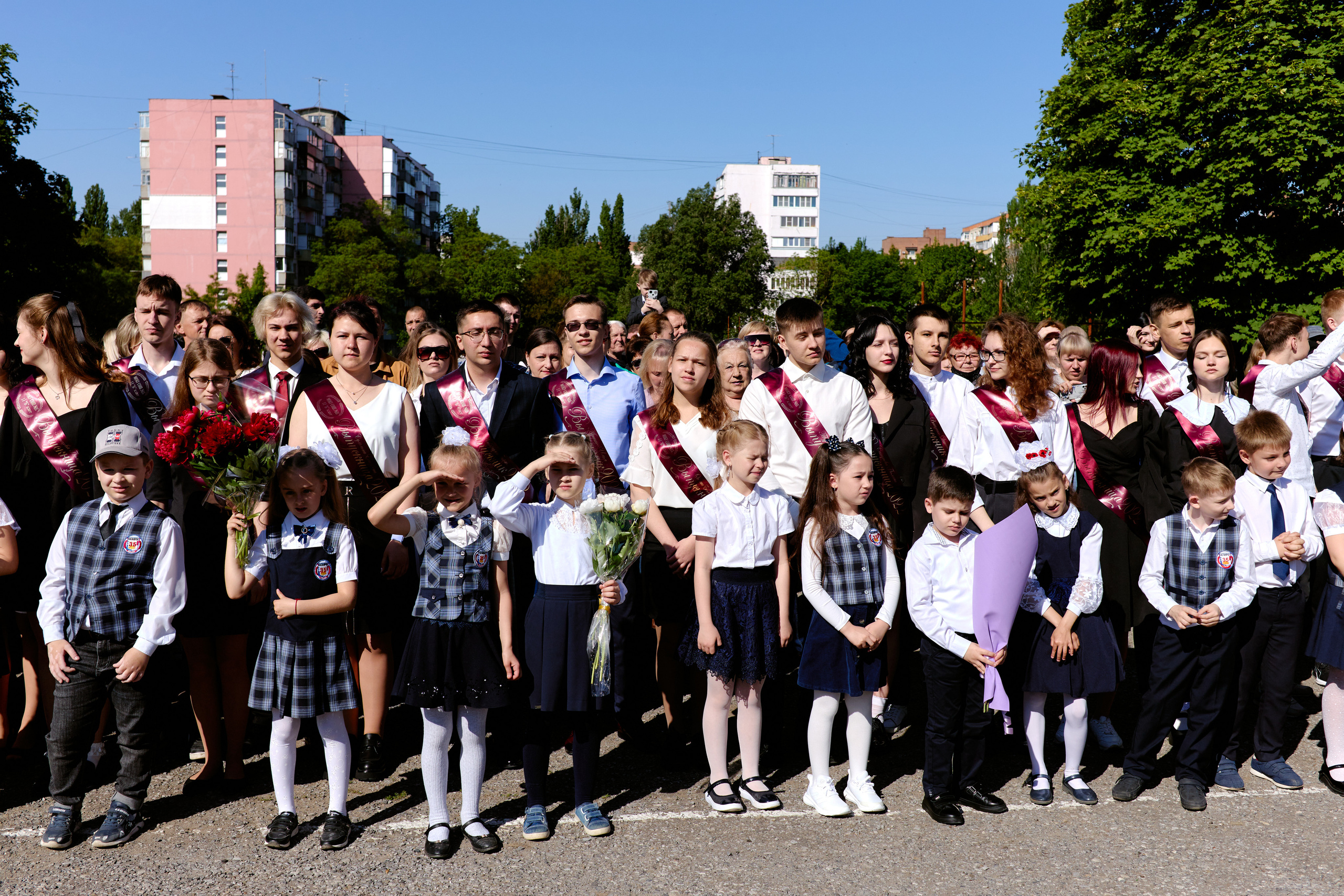 Сьемка на 1 сентебря. Фотограф Выпускные альбомы Таганрог Сергей Коробченко