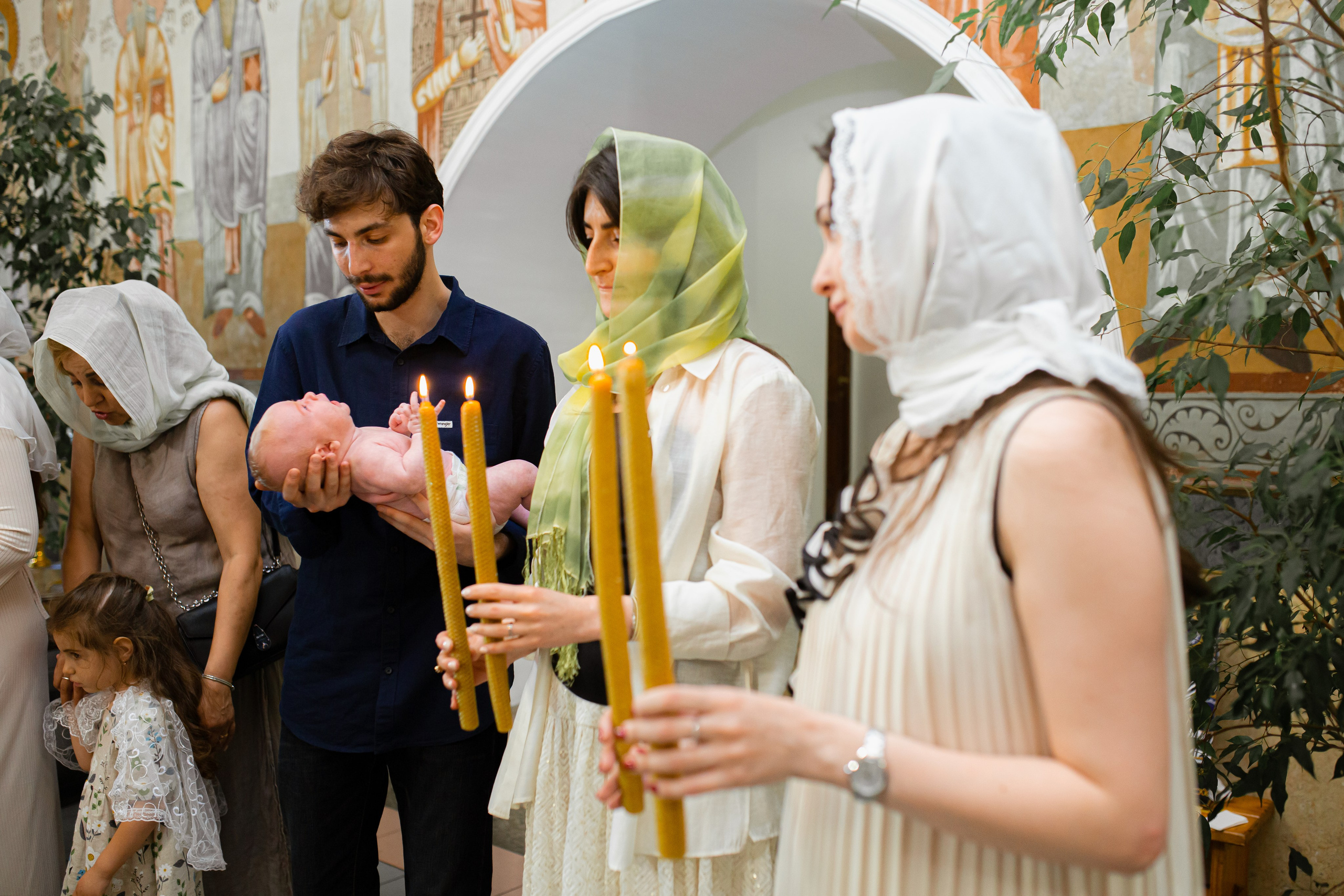 Крещение Грузинская церковь. Свадебный и семейный фотограф