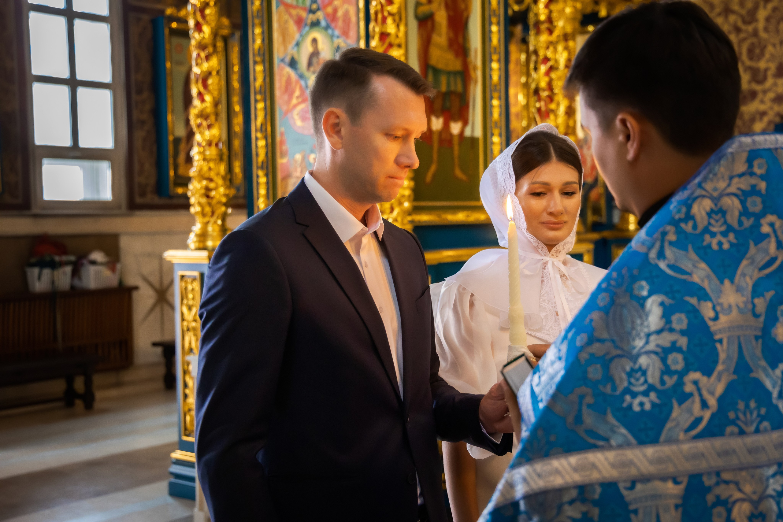 В Храме. Семейный и Свадебный фотограф в Астане Александр Астапов