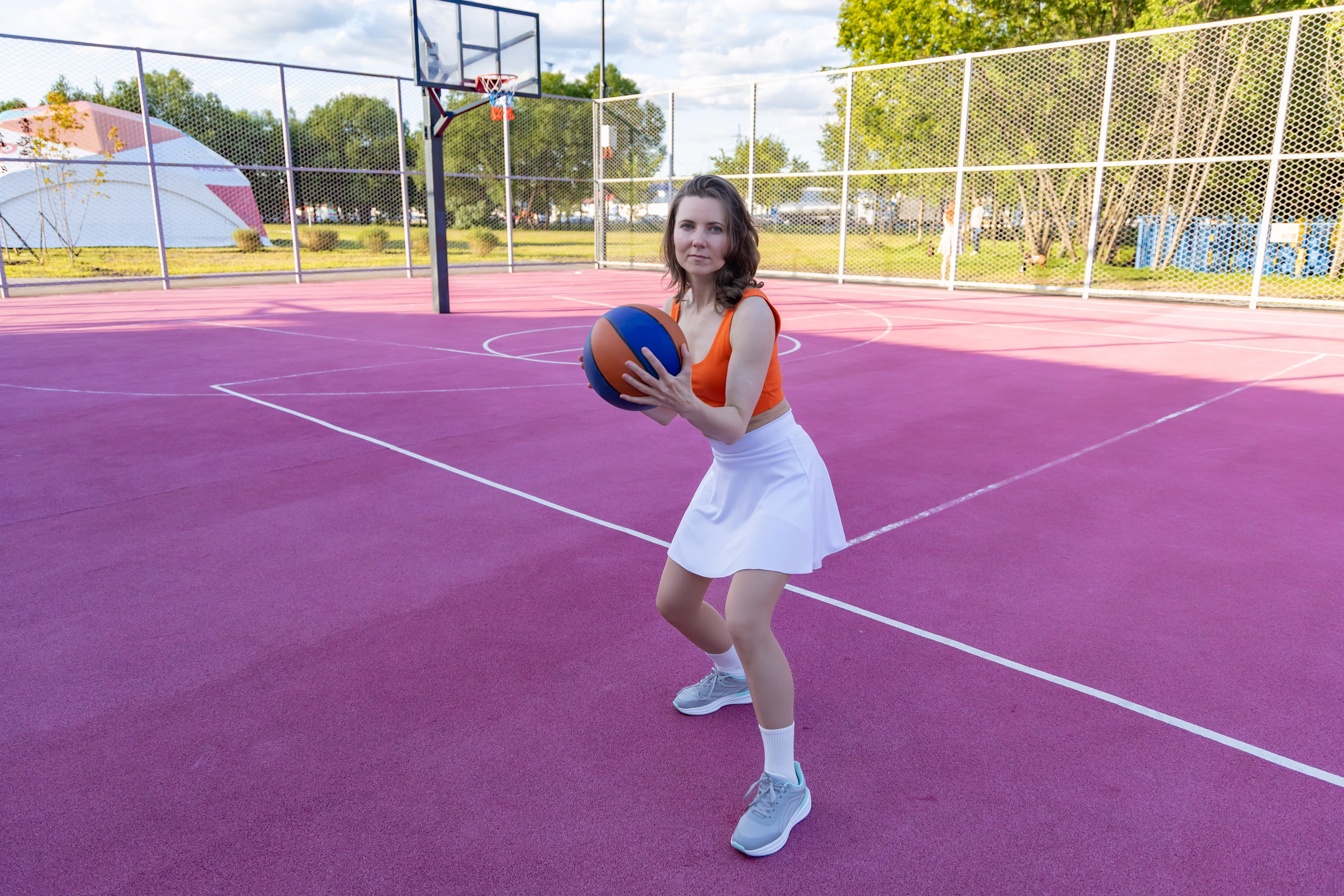 Фотосессия в стиле Баскетболистка. Репортажный, семейный и студийный фотограф в Москве Демин Алексей
