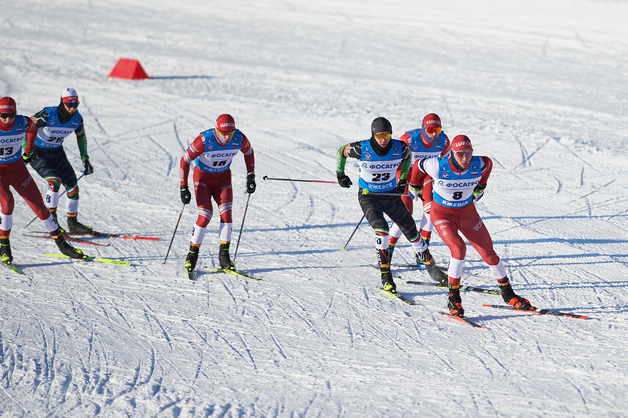 VI этап ФосАгро Кубка России по лыжным гонкам. Спринт. Ижевск 25.01.2025. Спортивный репортажный фотограф в Ижевске Сергей Мерзляков