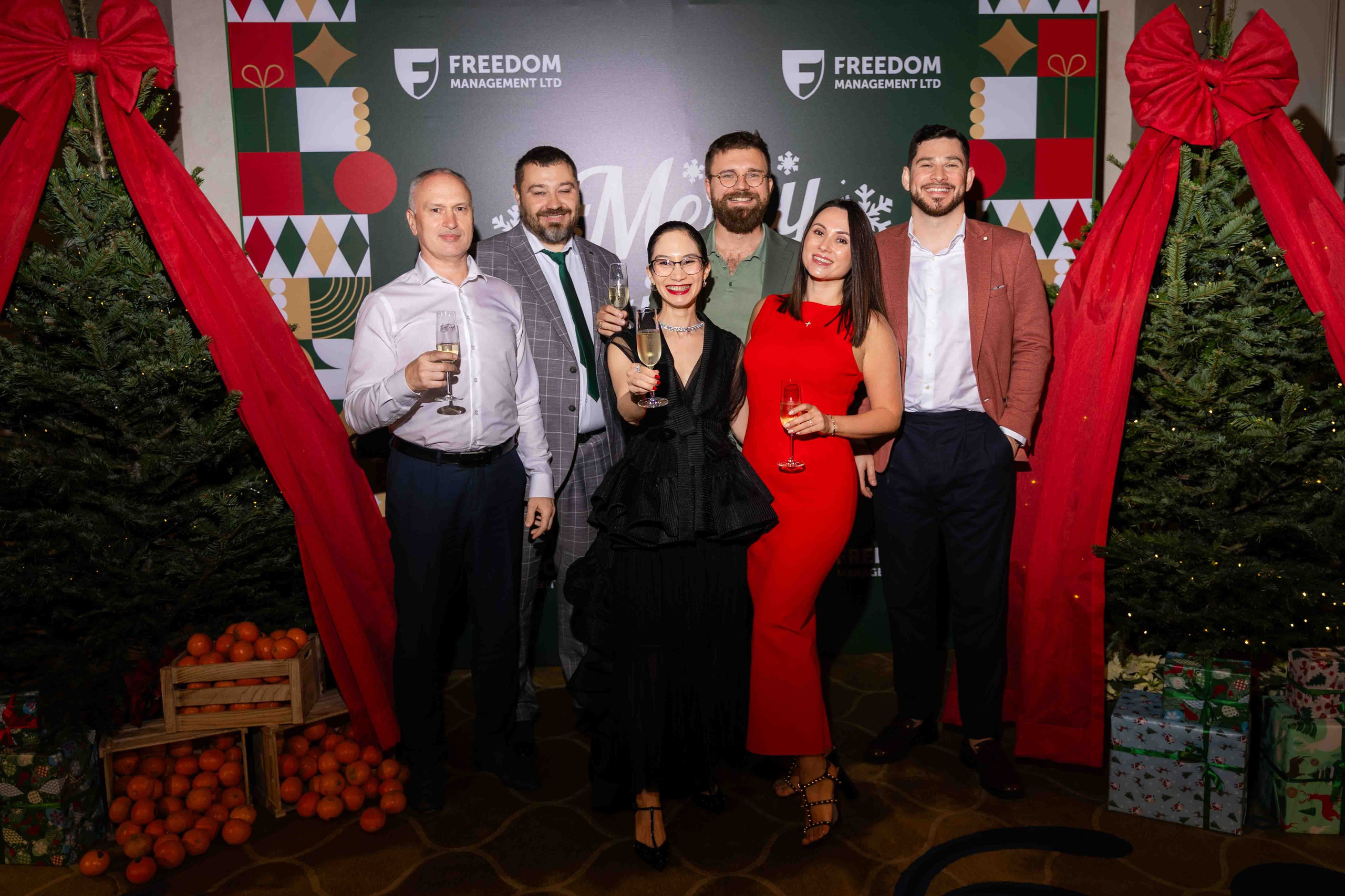 Новогодний корпоратив freedom management в St.Regis Abu Dhabi. Фотограф и видеограф в Москве и Абу Даби Мария Кулагина