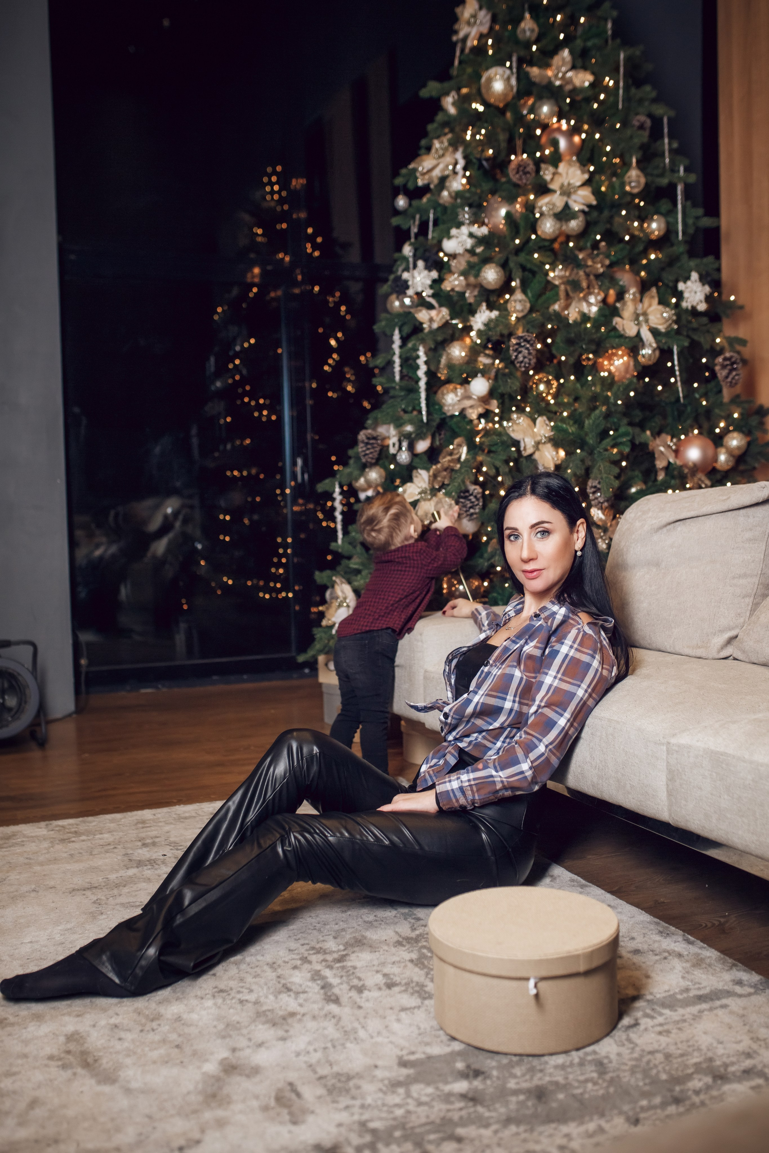 Олеся и Ярослав. Фотограф на Крещение, семейный фотограф в Москве